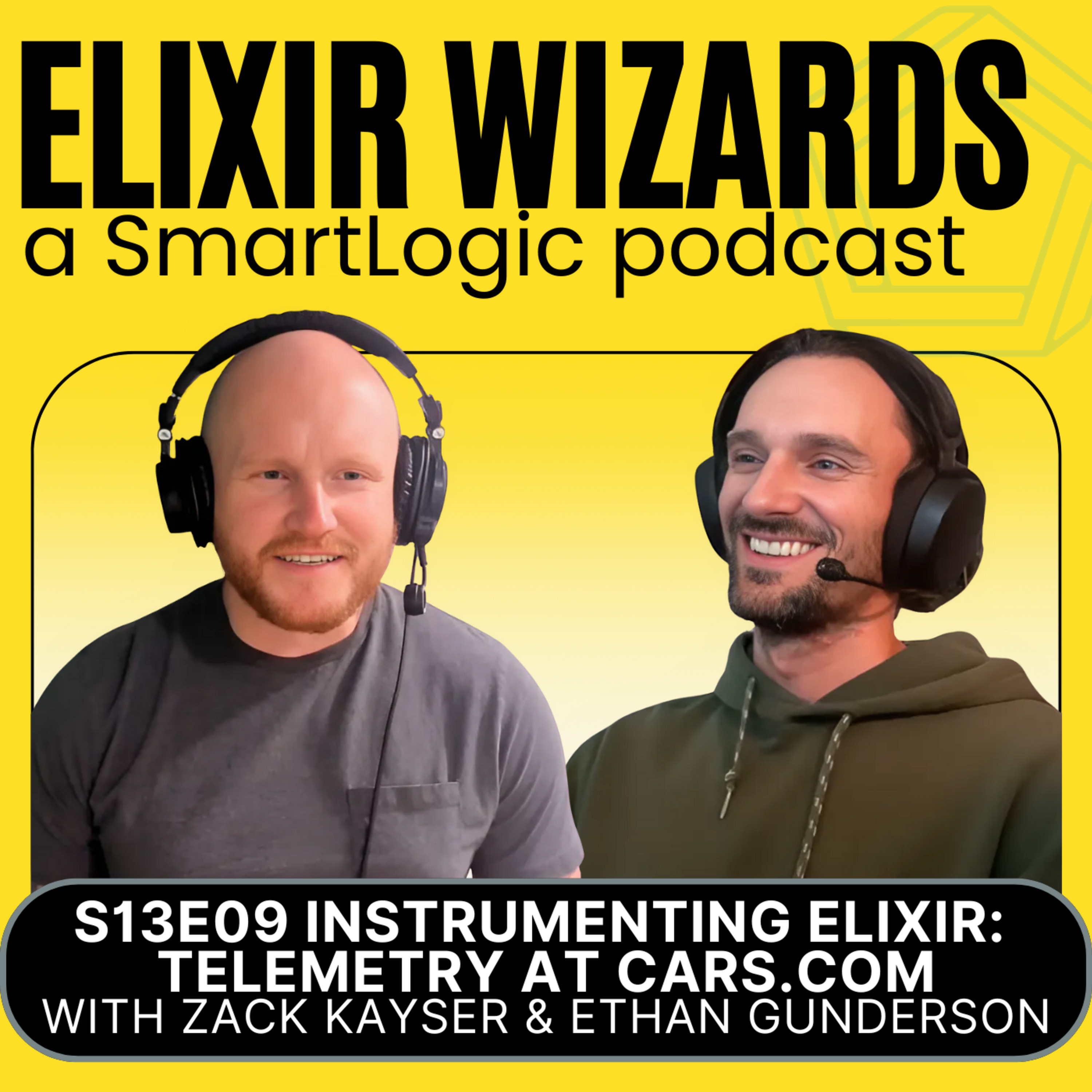 Episode cover art for Telemetry & Observability for Elixir Apps at Cars.com with Zack Kayser & Ethan Gunderson