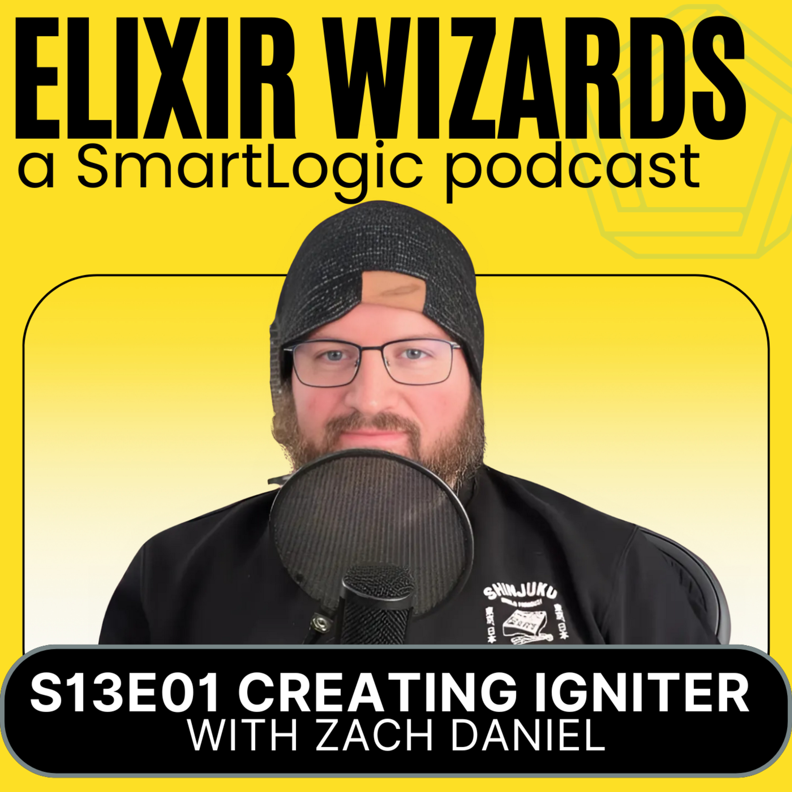 Episode cover art for Creating the Igniter Code Generation Framework with Zach Daniel