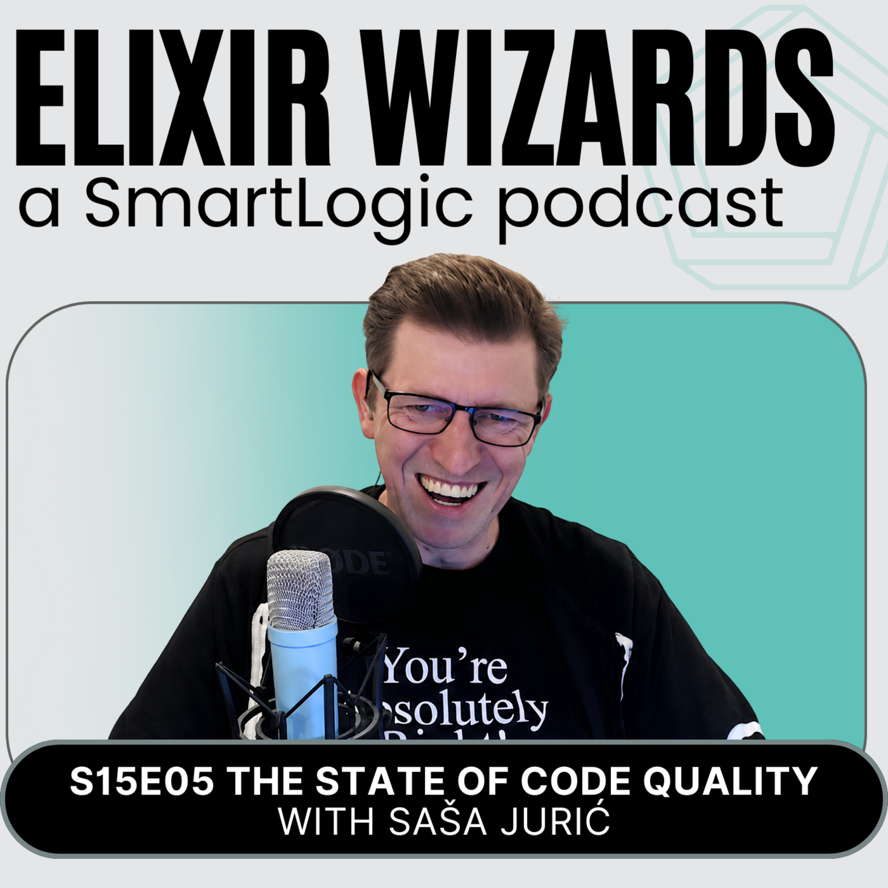The State of Code Quality with Saša Jurić episode artwork