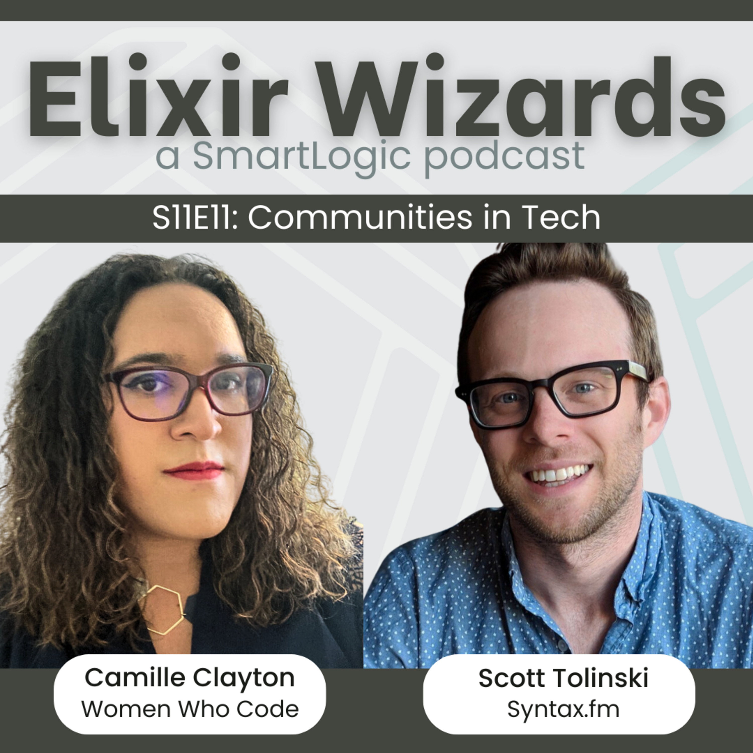 Episode cover art for Communities in Tech with Camille Clayton & Scott Tolinski