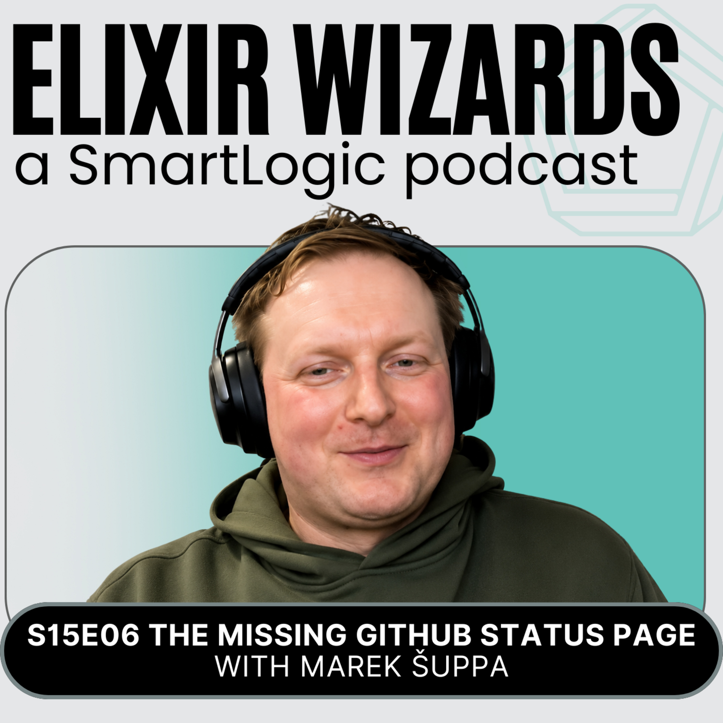 Episode cover art for The Missing GitHub Status Page with Marek Šuppa