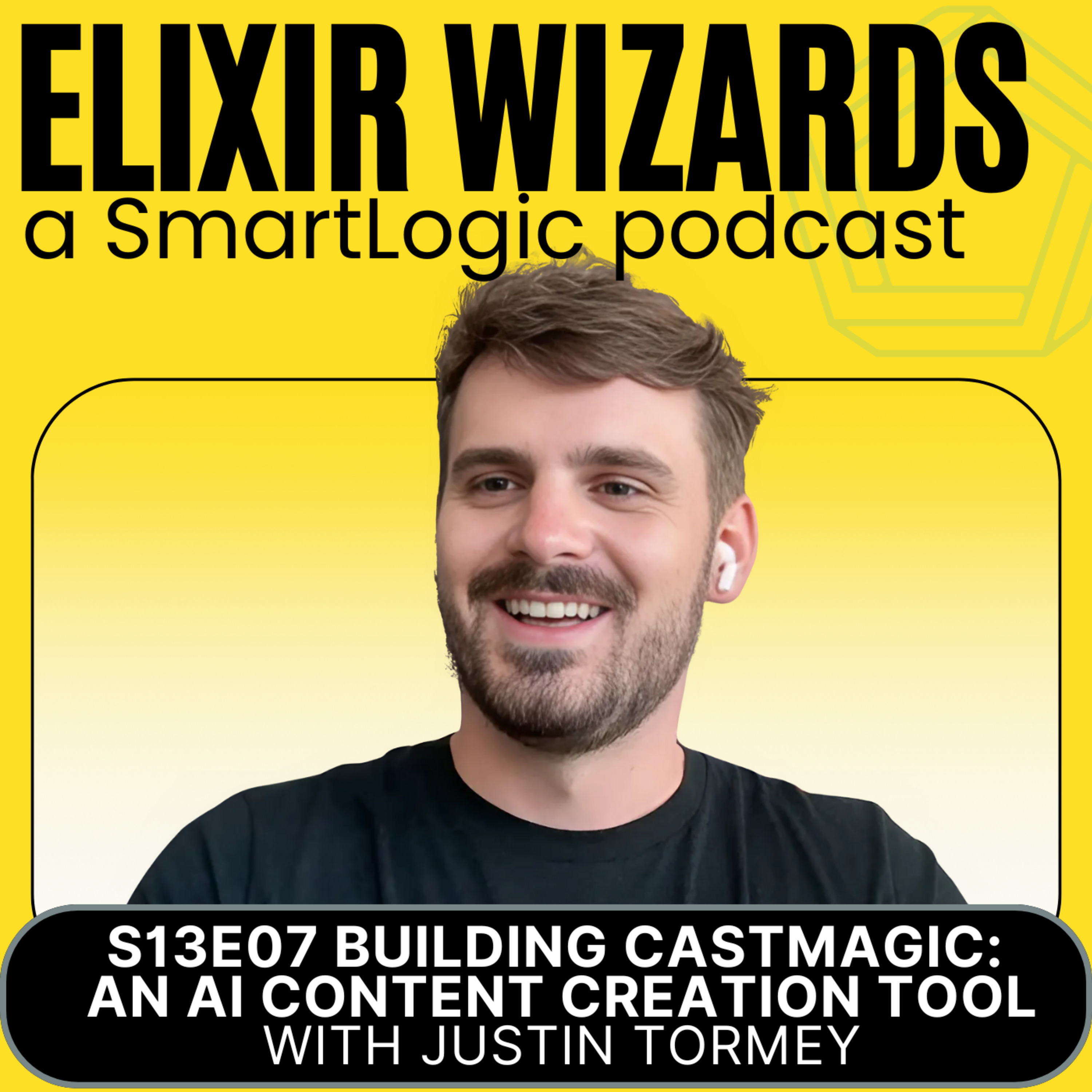 Episode cover art for Creating the Castmagic AI-Powered Content Workflow Platform with Justin Tormey