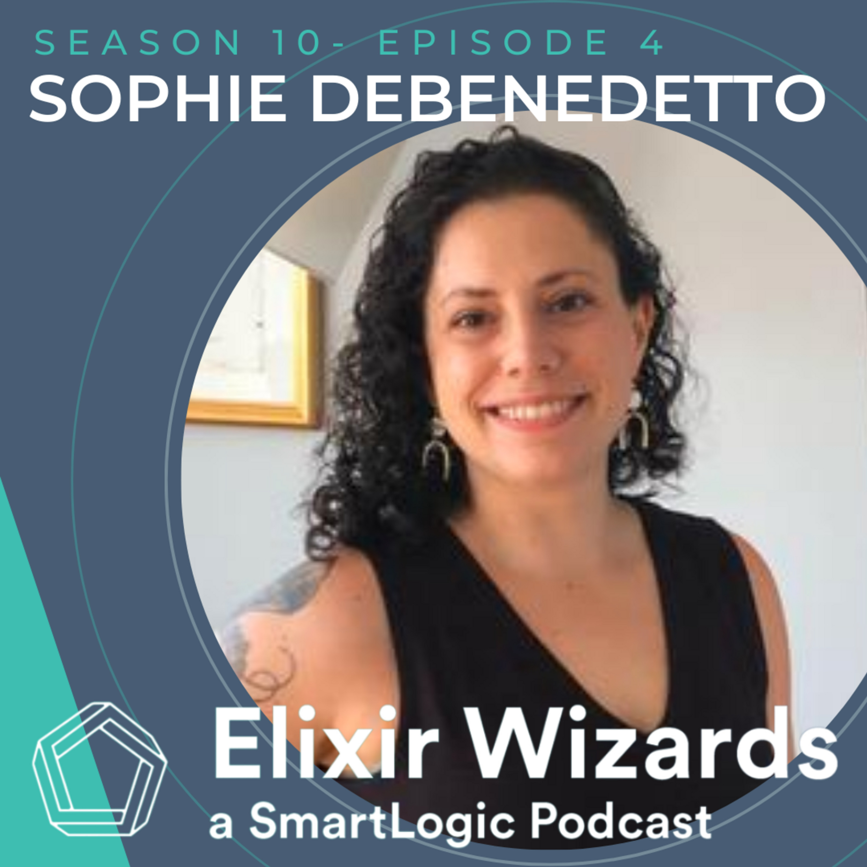 Episode cover art for Sophie DeBenedetto on the Future of Elixir and LiveView