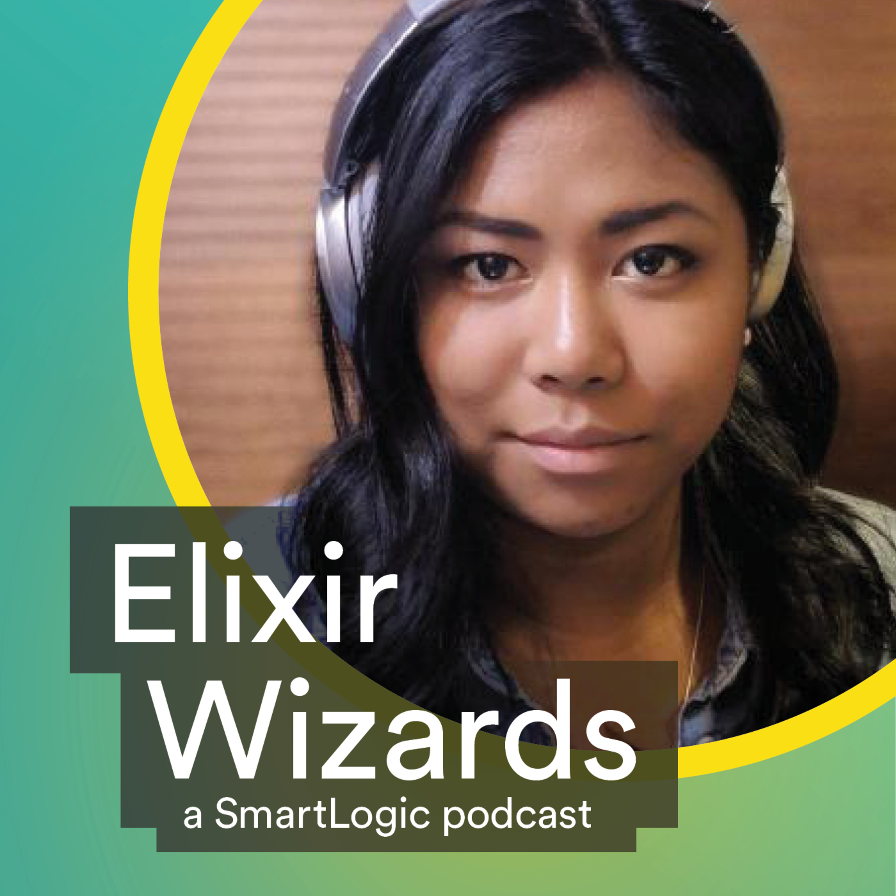 Episode cover art for Sundi Myint on The Visual Side of Elixir, the History of Emojis, and Test- and Domain-Driven Architecture