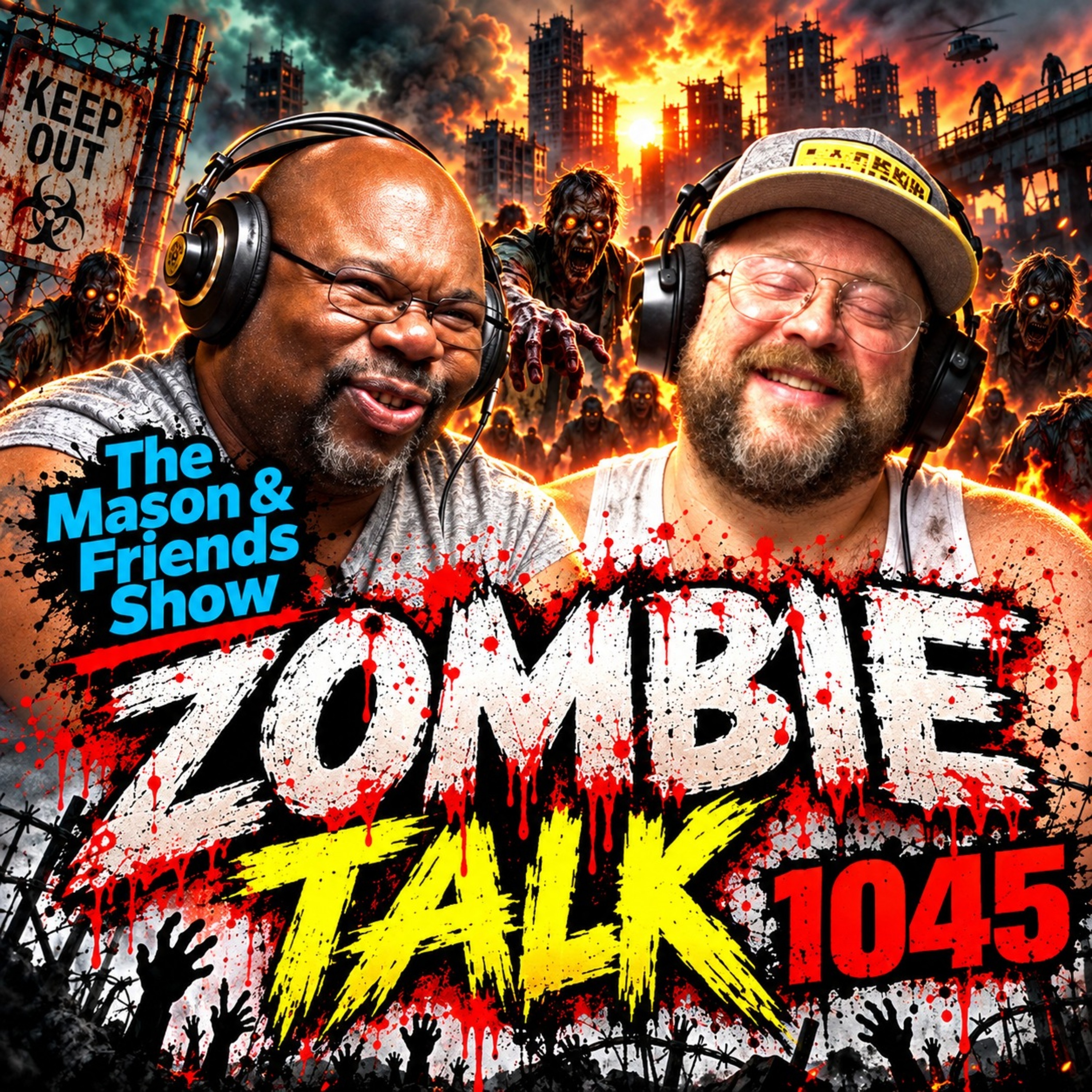 Episode 1045: e1045. The Mason and Friends Show. Ep 1045. Connors Knee. Dystopia. Honest Cults. Starting Rumors.