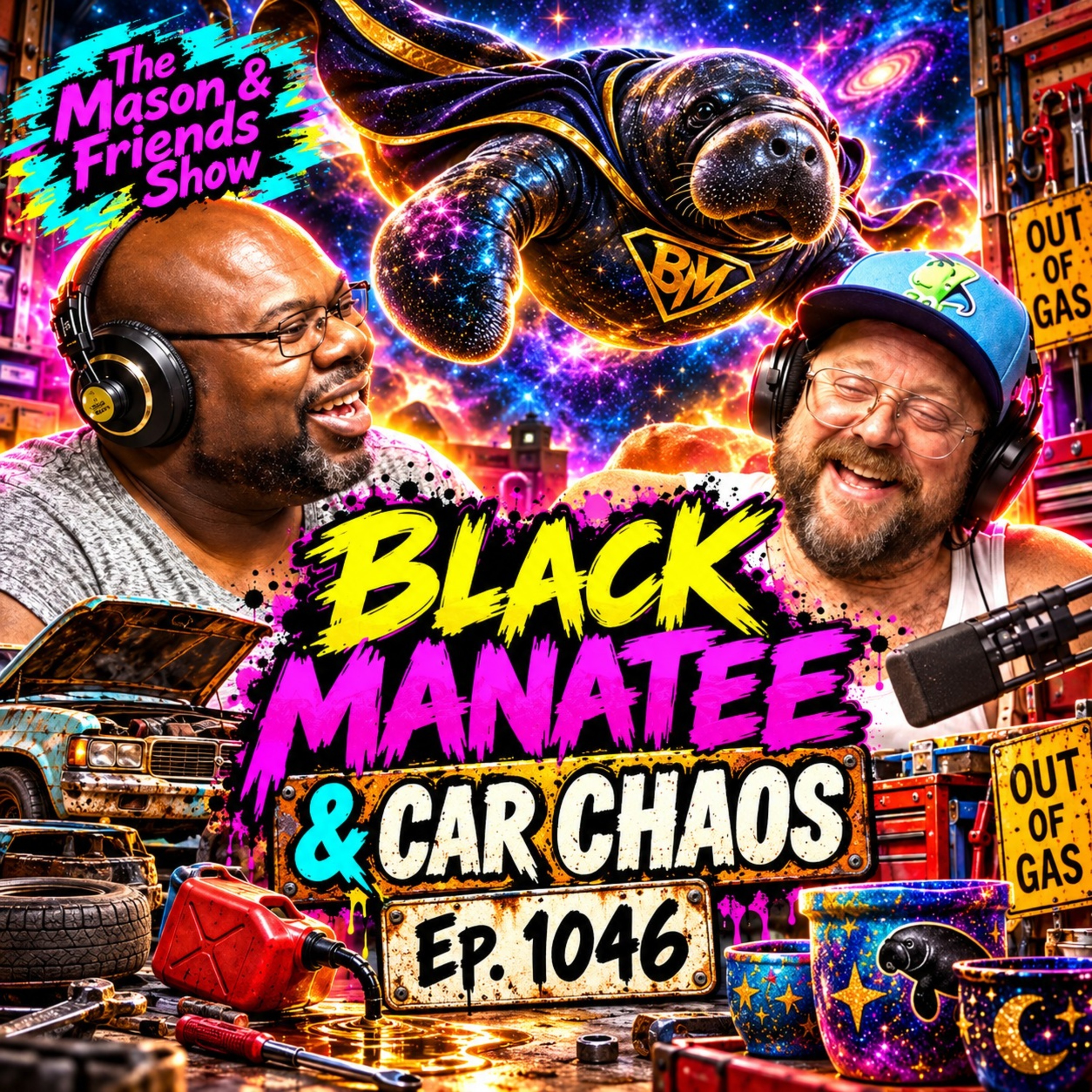 Episode 1046: Black Manatee, Car Chaos & Bison Trouble | The Mason & Friends Show #1046