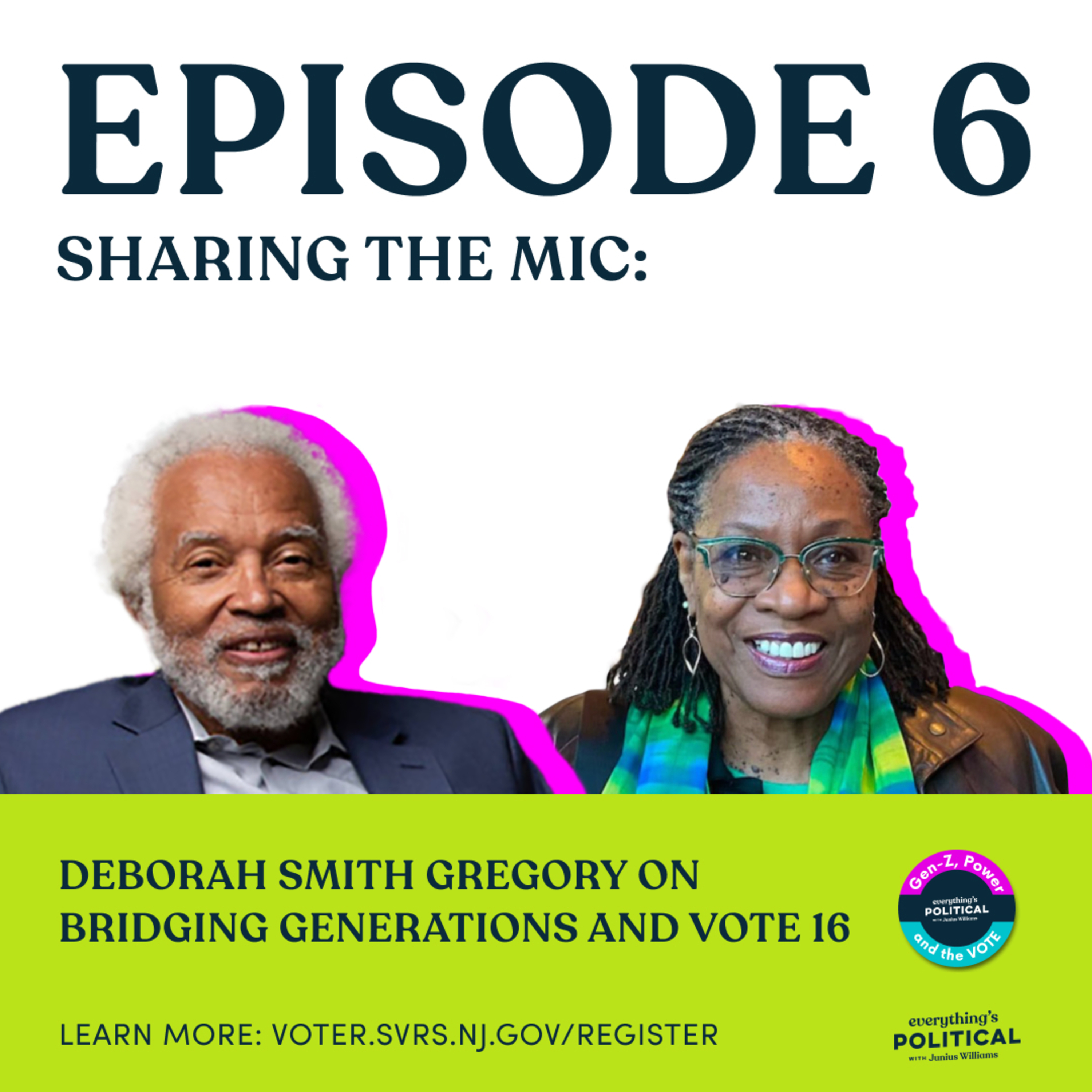 Sharing the Mic: Deborah Smith Gregory on Bridging Generations and Vote 16