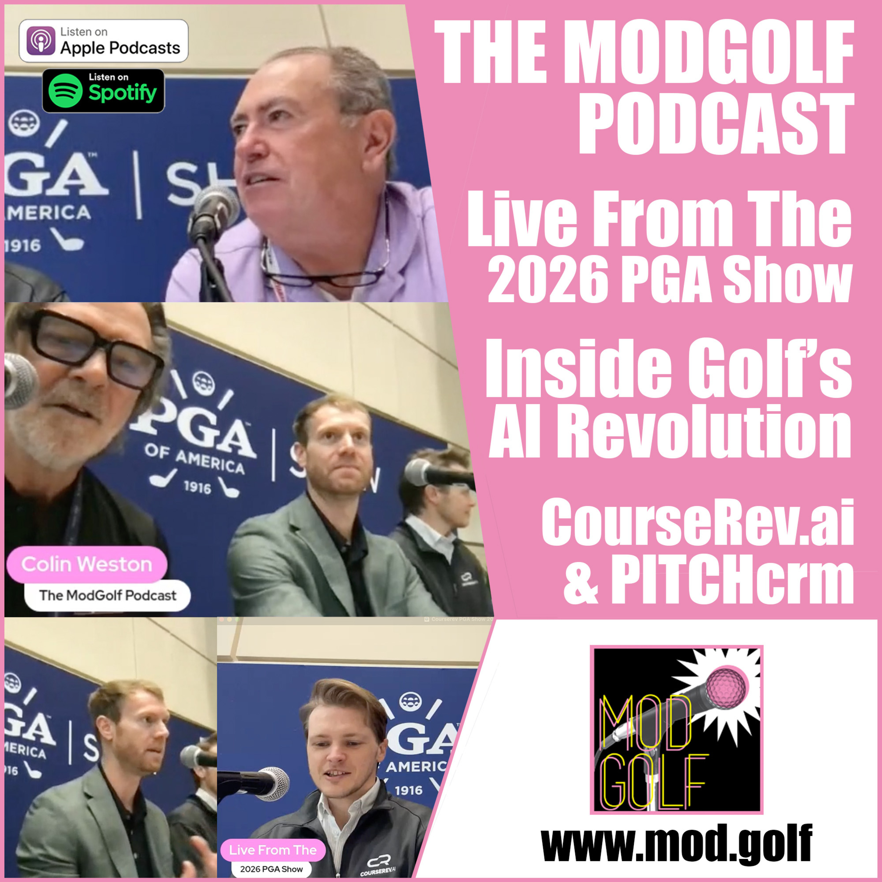 Live from The PGA Show 2026: Inside Golf's AI Revolution with CourseRev.ai & PITCHcrm