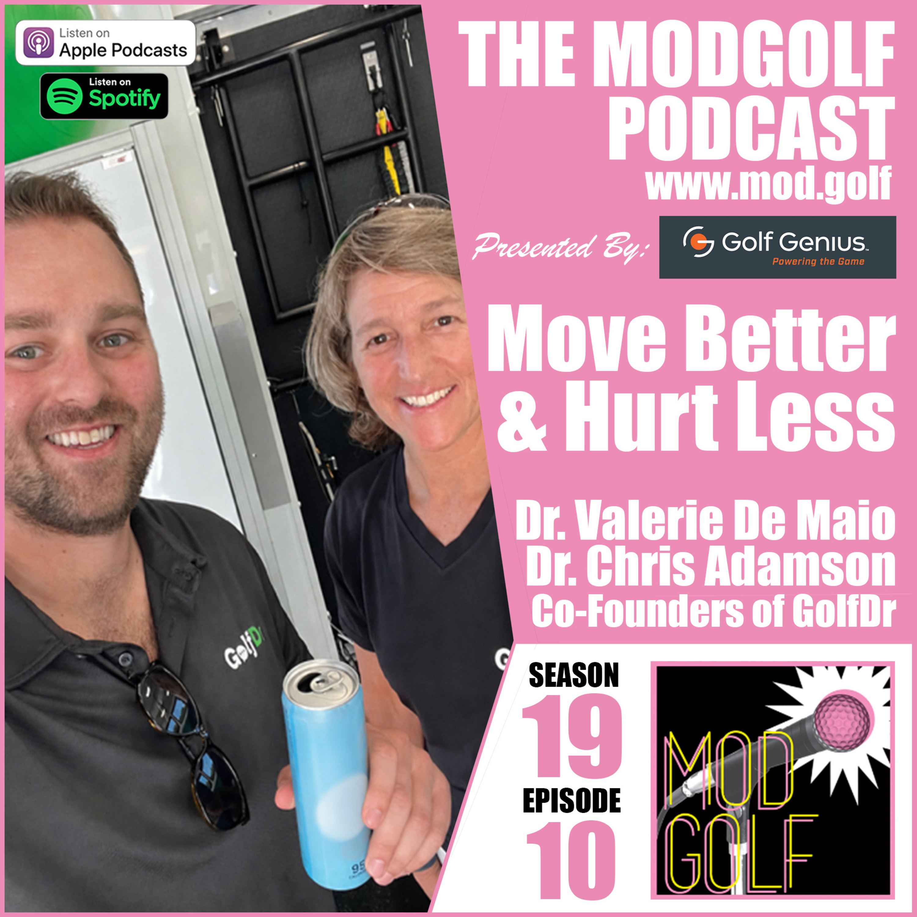 Move Better and Hurt Less - Talking Golf Fitness, Longevity and Performance with the Founders of GolfDr episode artwork