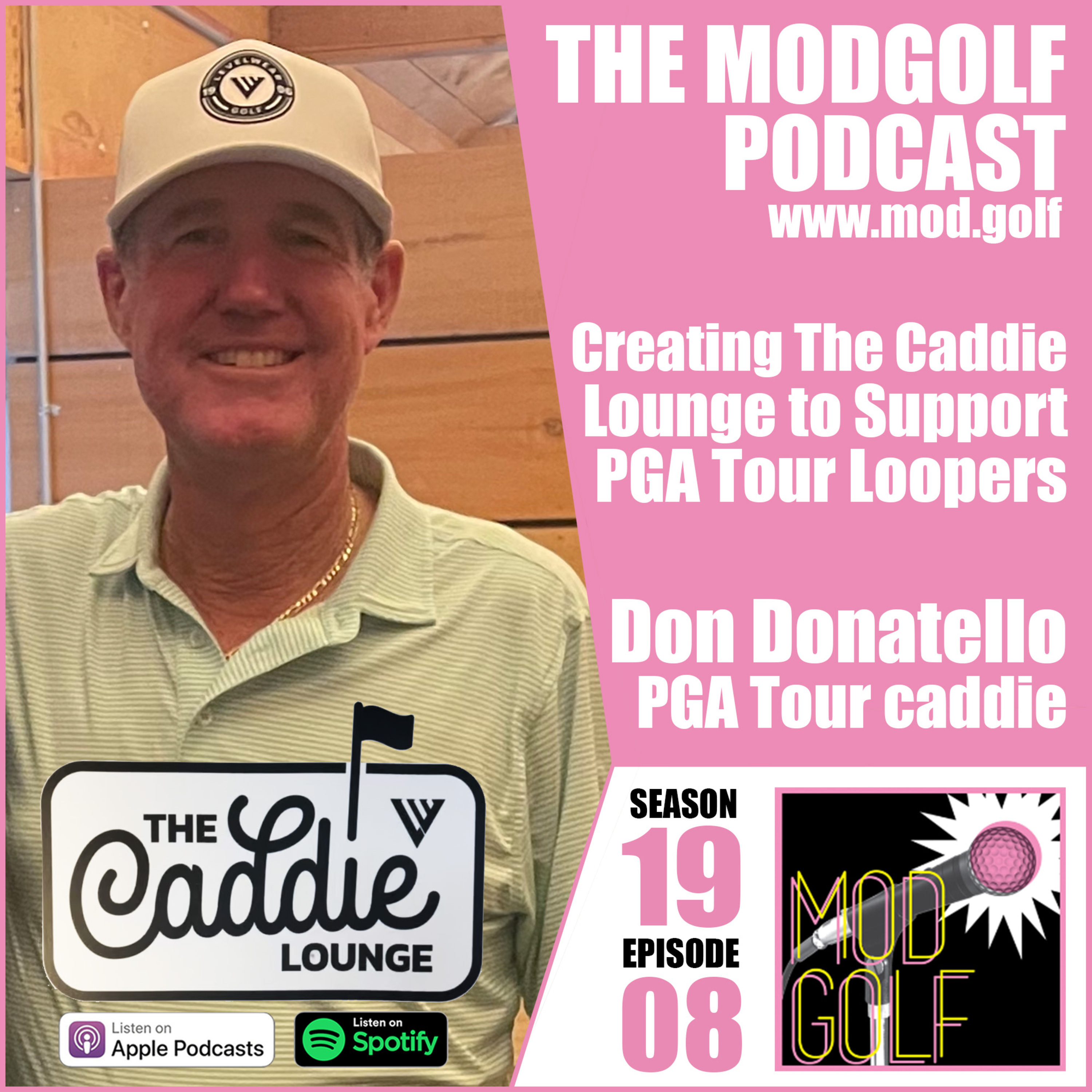 Inside the Caddie Lounge with 28-Year PGA Tour Veteran Don “Double D” Donatello episode artwork