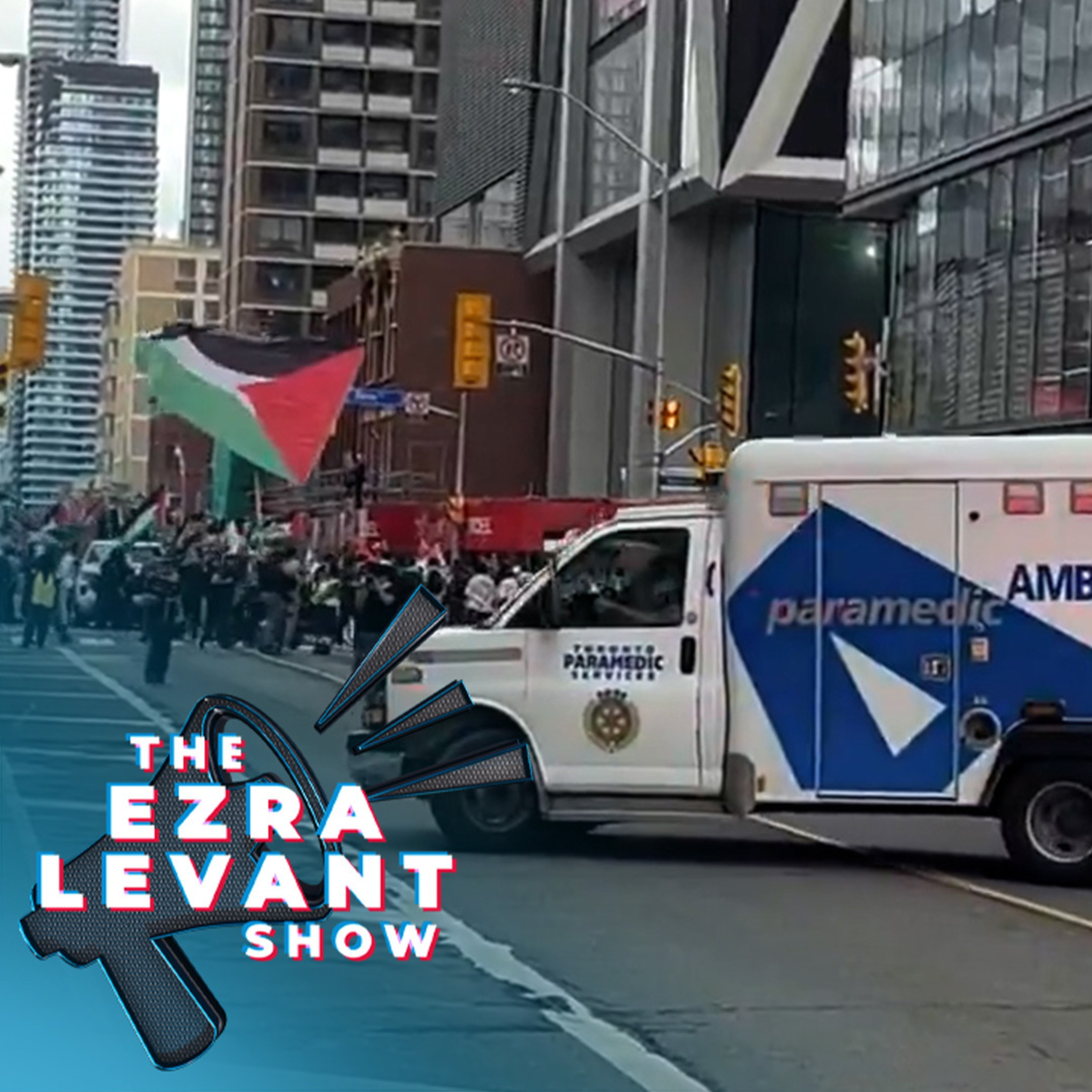 EZRA LEVANT | Toronto Police stand by as ambulance carrying child is blocked by pro-Hamas protesters