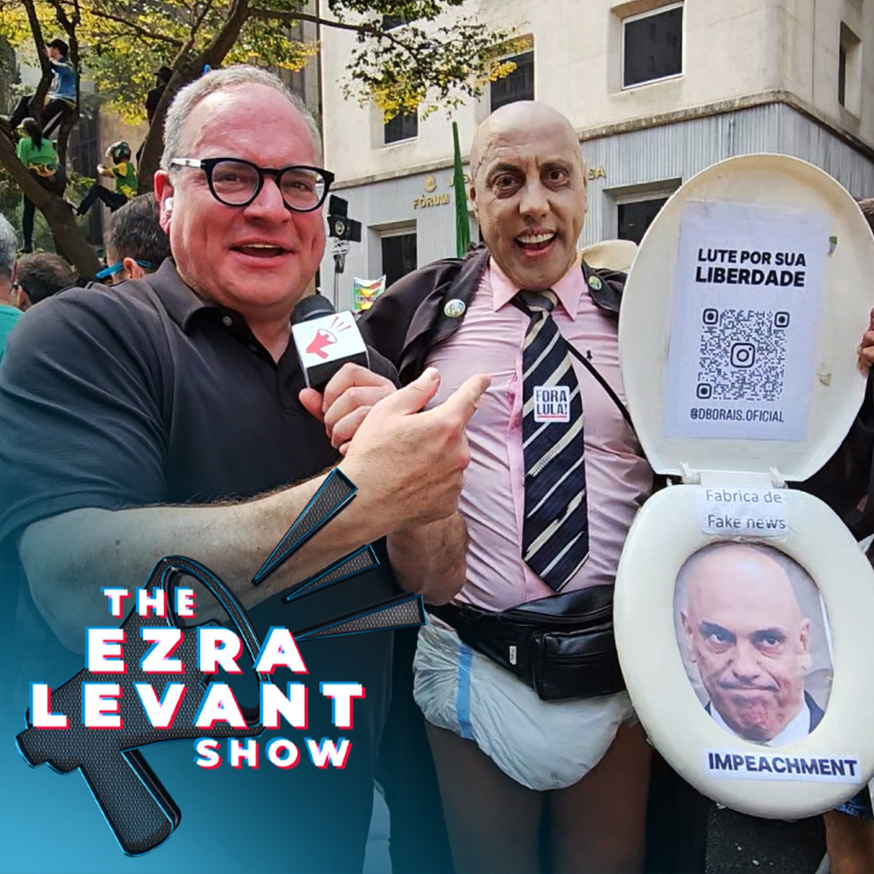 EZRA LEVANT | Hundreds of thousands rally for free speech in Brazil with support of Elon Musk and X