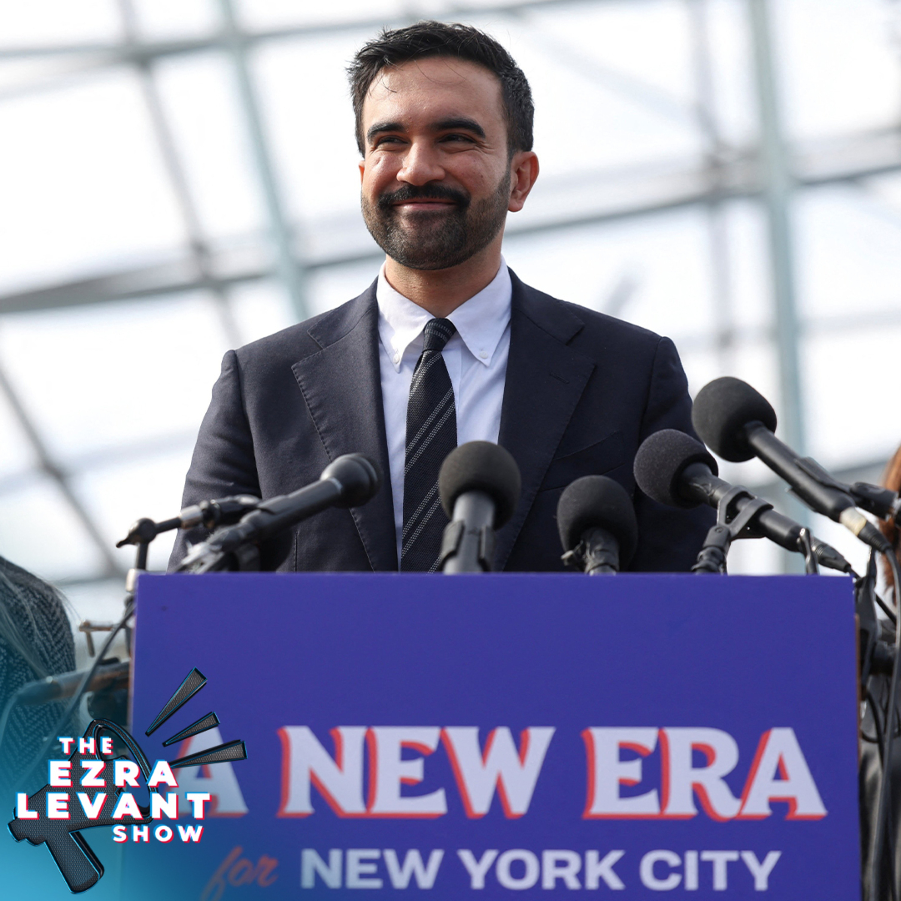 EZRA LEVANT | Zohran Mamdani's push to punish the rich will punish New York City instead — Rebel News Podcast cover