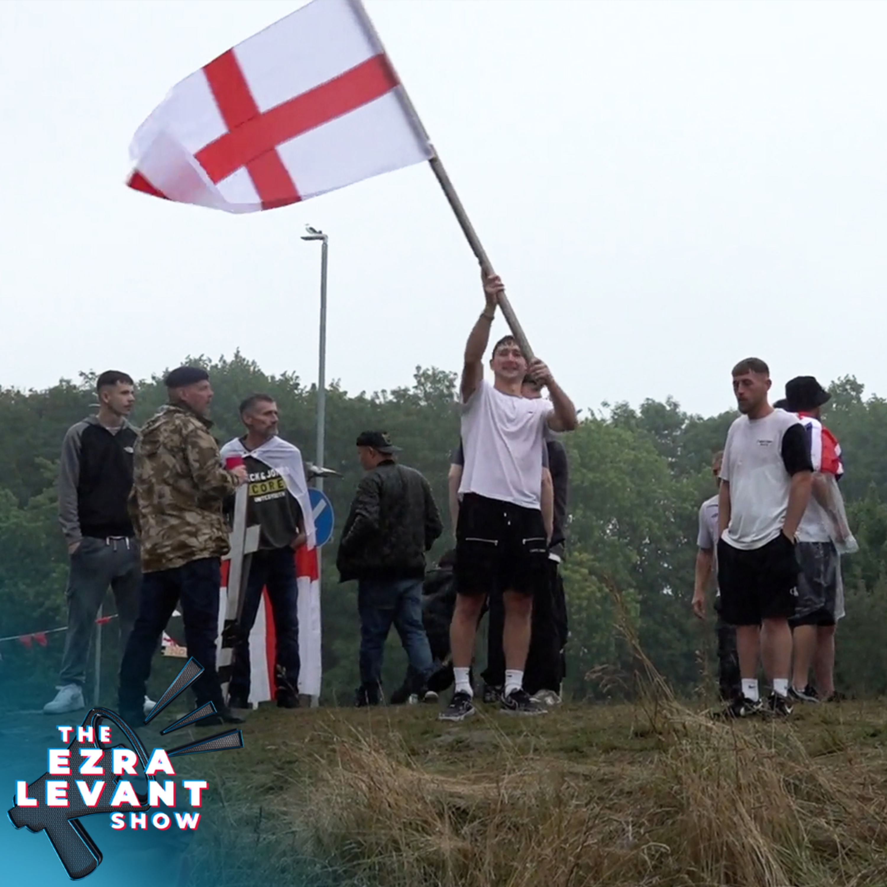 EZRA LEVANT | Londoners, Norfolk residents protest migrant hotels for 'military-aged men'