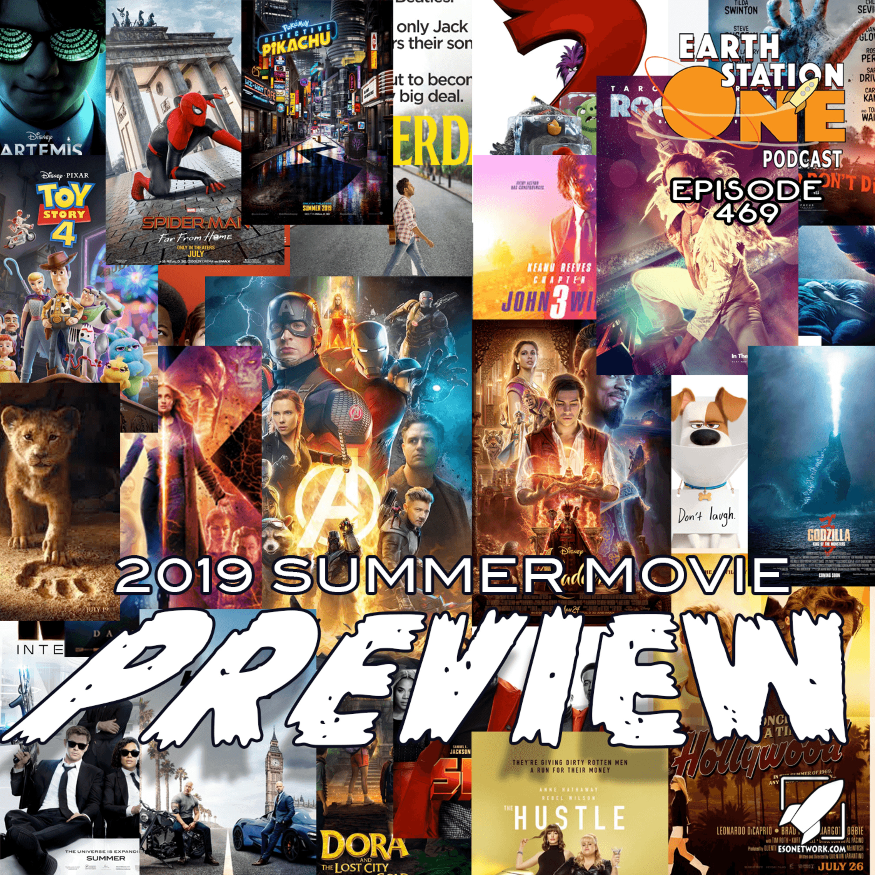 The Earth Station One Podcast –  The 2019 Summer Movie Preview