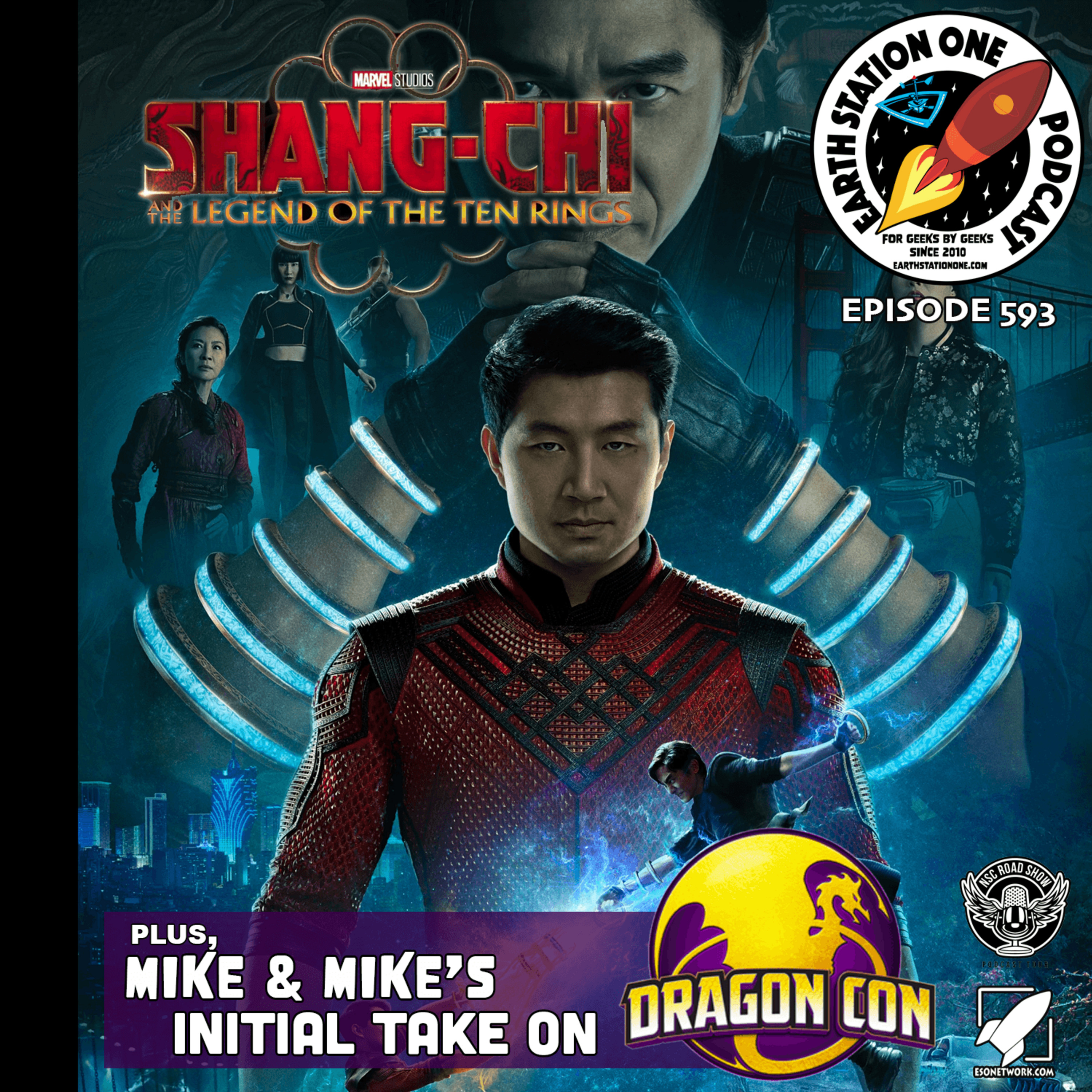 The Earth Station One Podcast - Shang-Chi and The Legend of The Ten Rings Movie Review