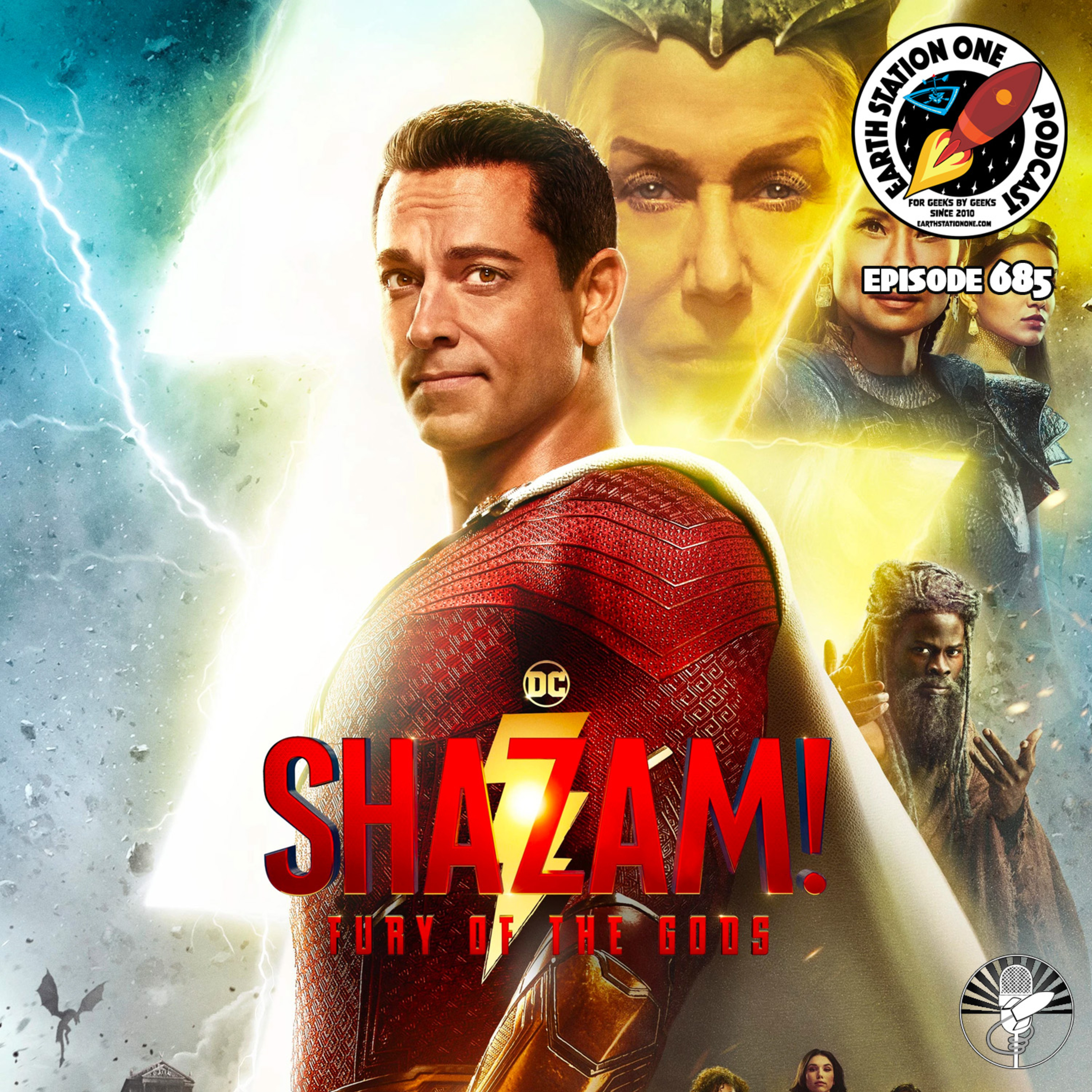 The Earth Station One Podcast - Shazam: Fury of The Gods Movie Review