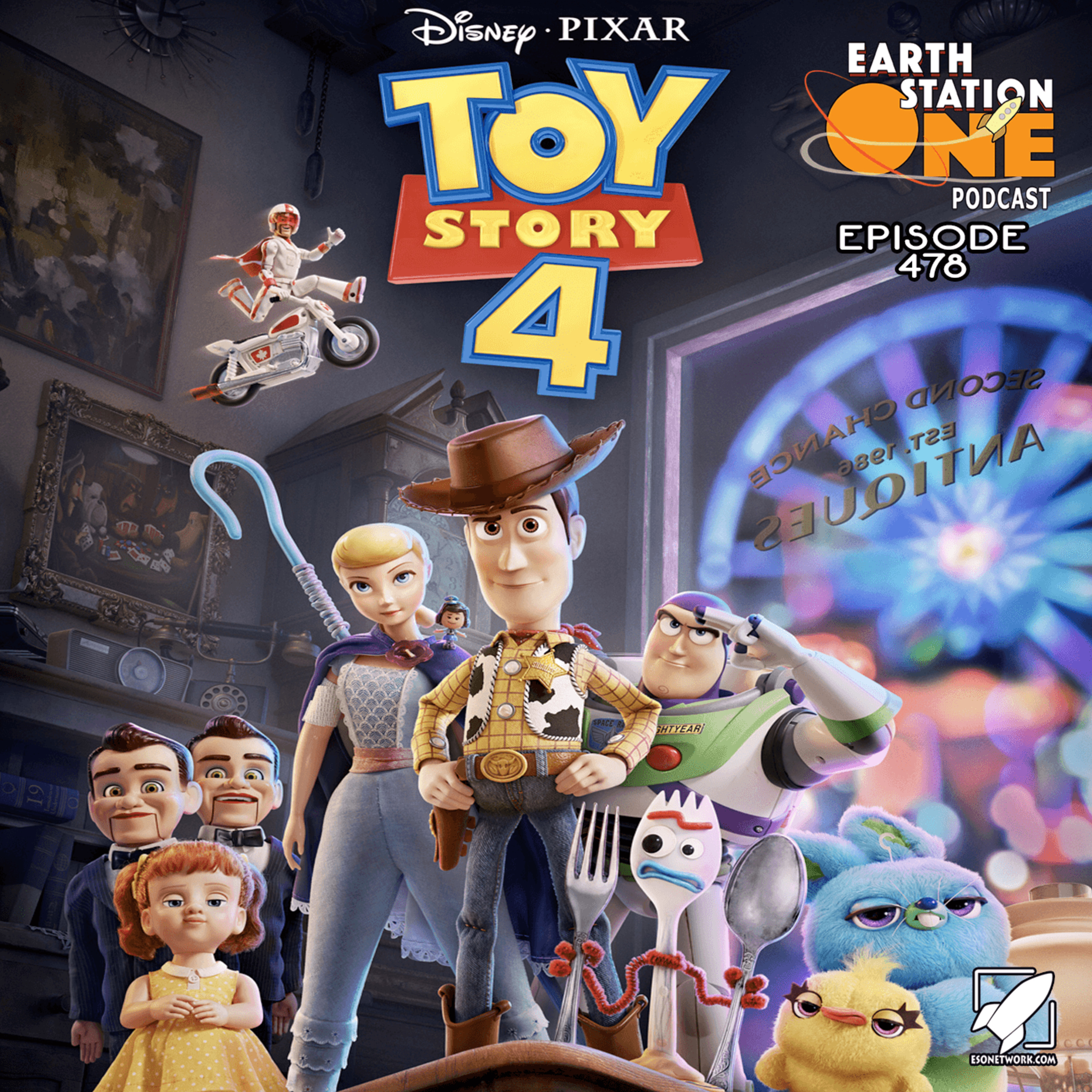 The Earth Station One Podcast – Toy Story 4 Movie Review