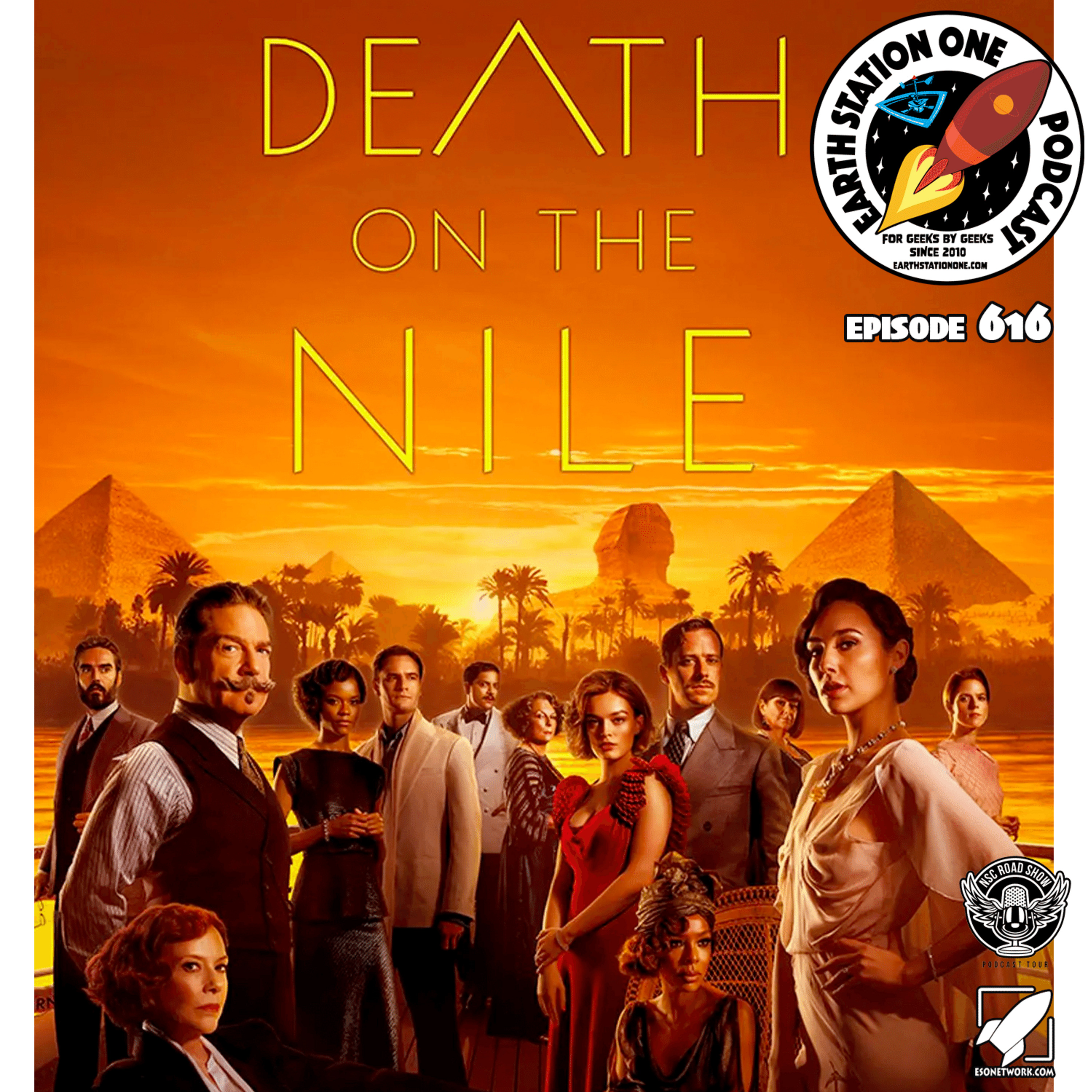 The Earth Station One Podcast - Death On The Nile Movie Review