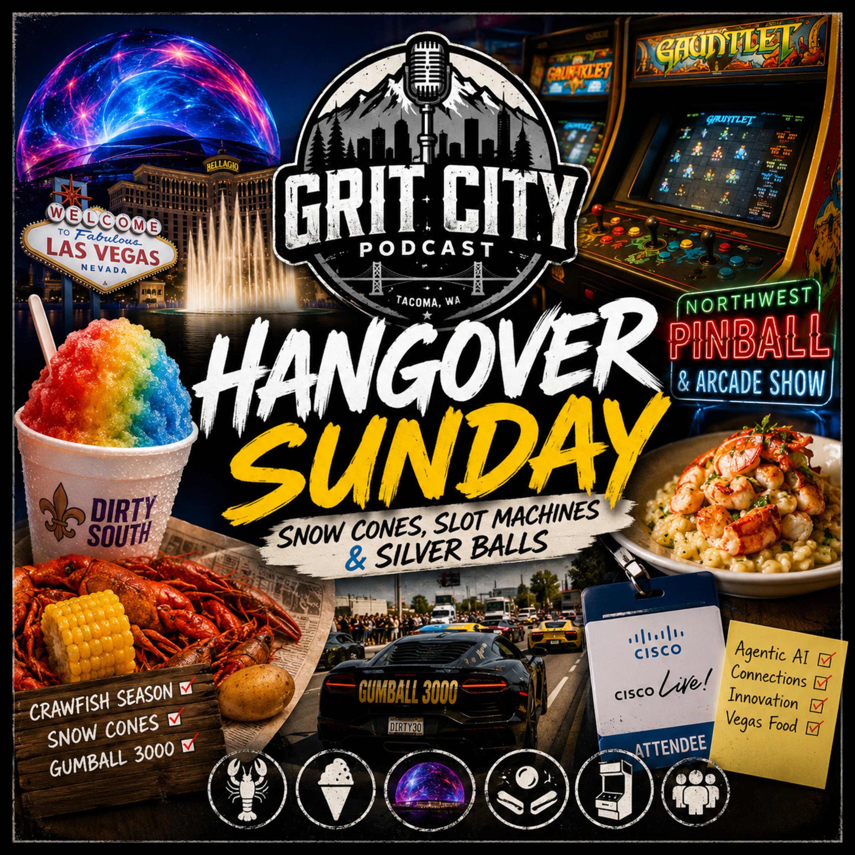 GCP: Hangover Sunday - Snow Cones, Slot Machines & Silver Balls episode artwork