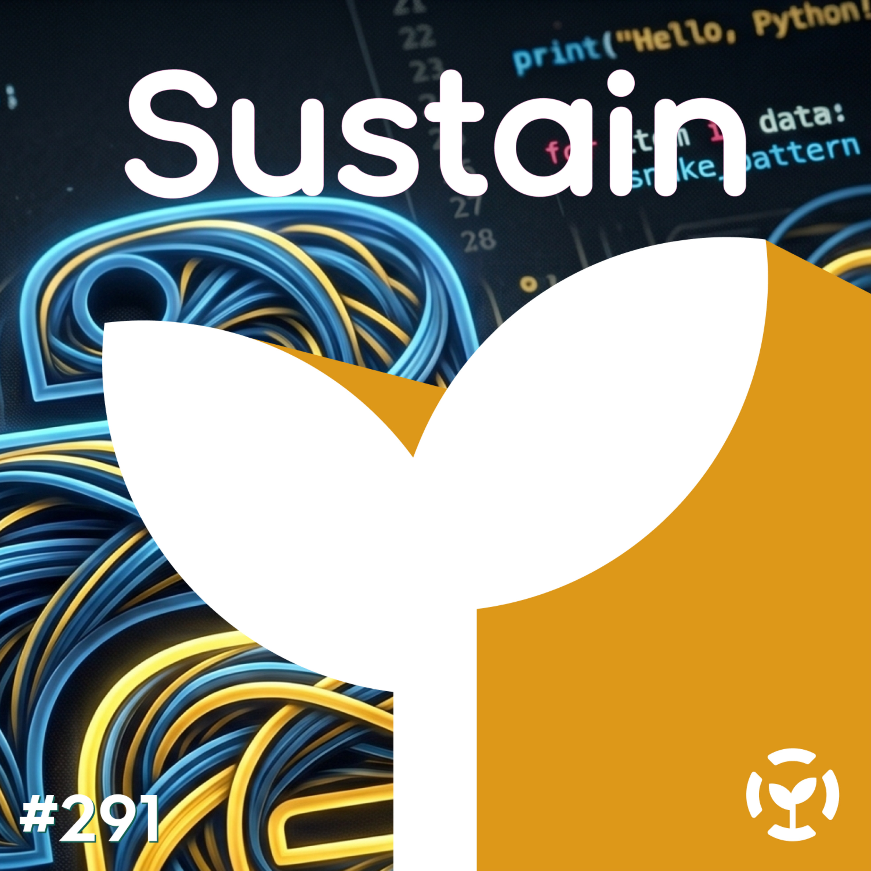 Episode 291: Chelsea Finnie on PythonNZ — Sustain cover