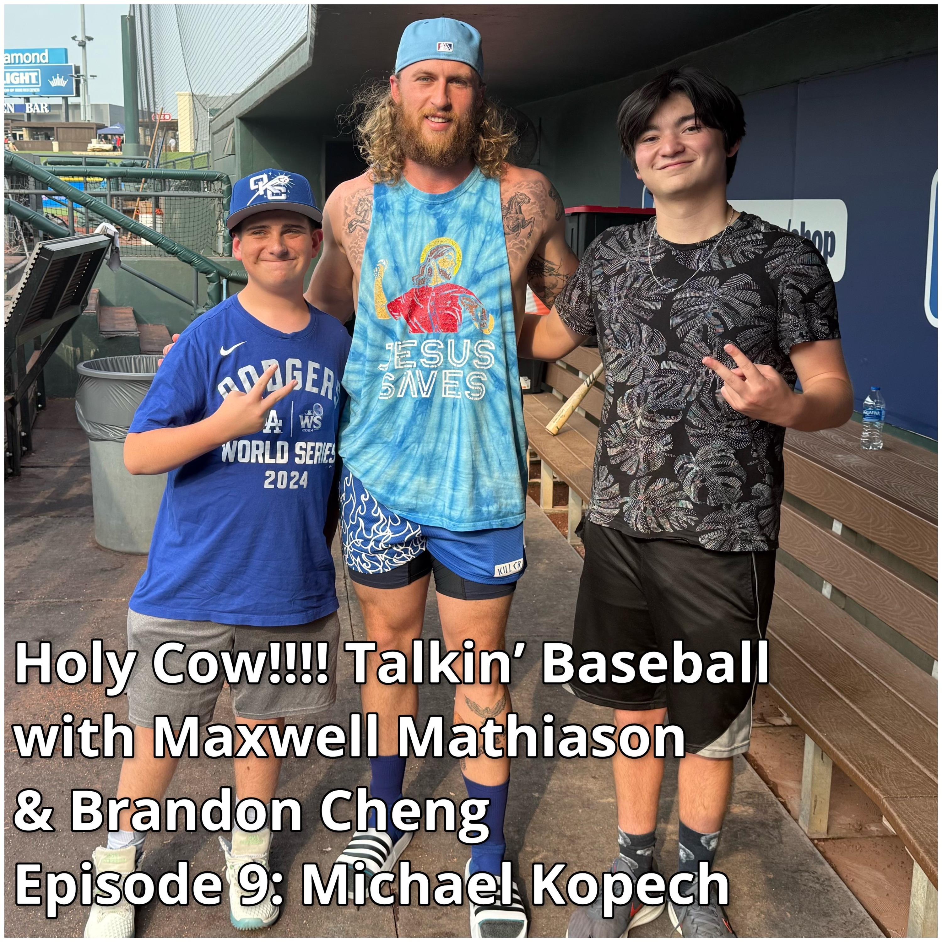 Episode 9: Holy Cow! Talkin' Baseball with Maxwell Mathiason Episode 9 - Michael Kopech episode artwork