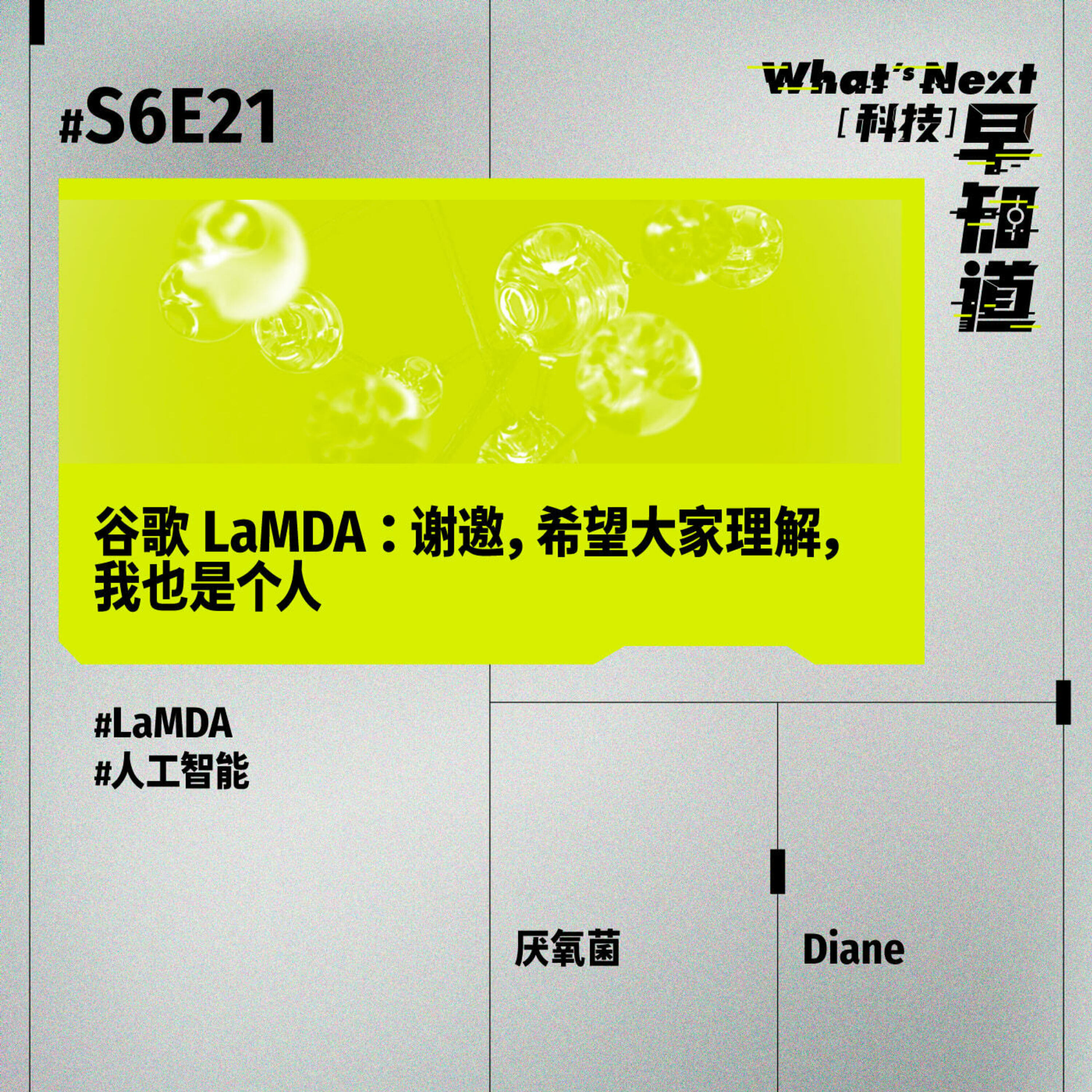 S6E21｜谷歌 LaMDA ：谢邀，希望大家理解，我也是个人