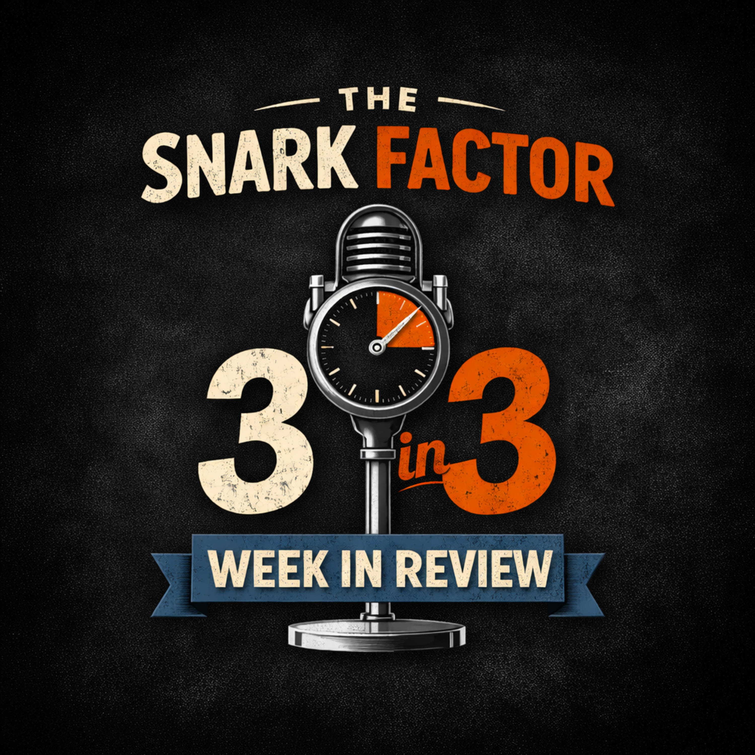 The Snark Factor 3 in 3 Week in Review: Trust Gaps, Control Myths, Confident Nonsense episode artwork