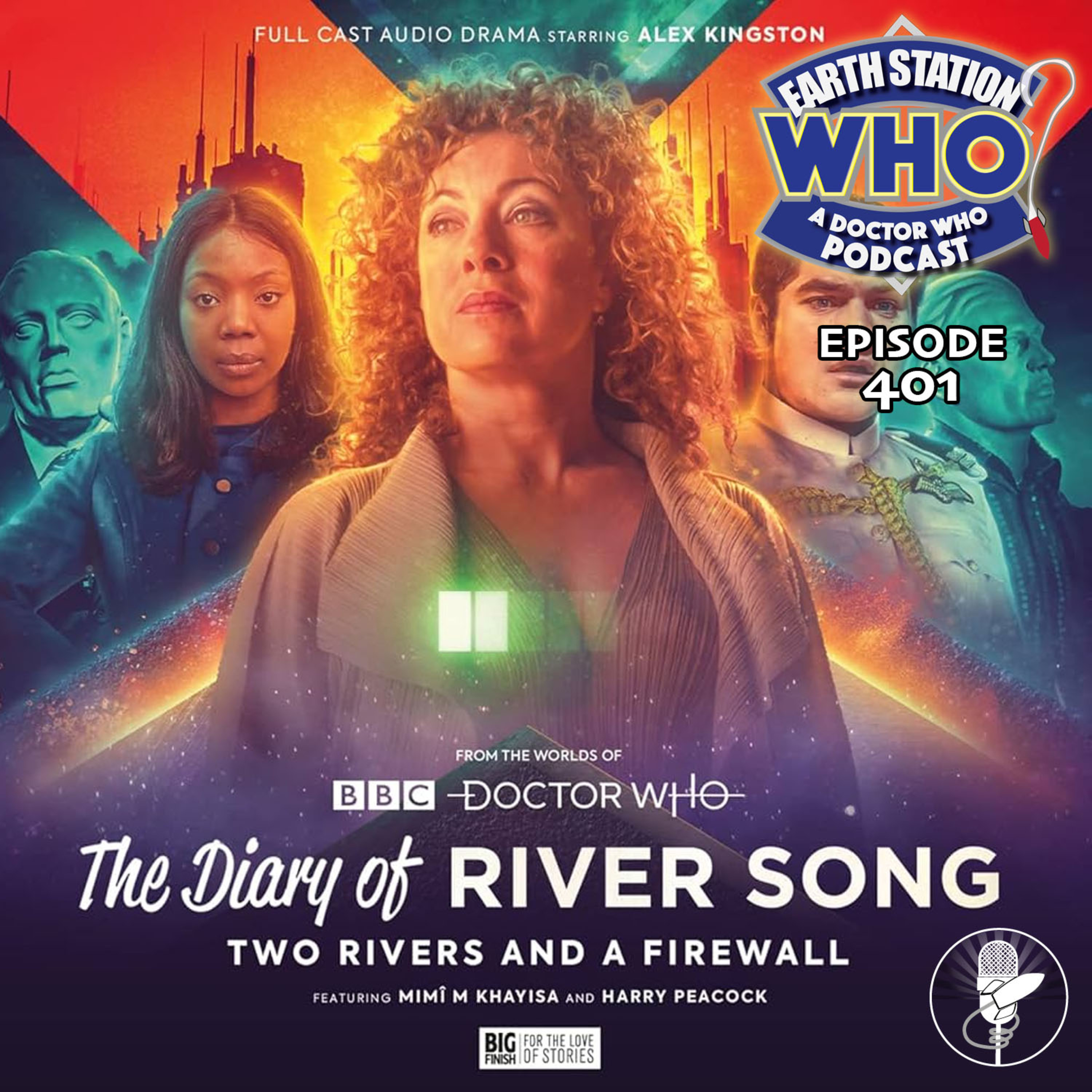Earth Station Who Reviews the Diary of River Song Season 10: Two Rivers and a Firewall | Big Finish Doctor Who Audio episode artwork