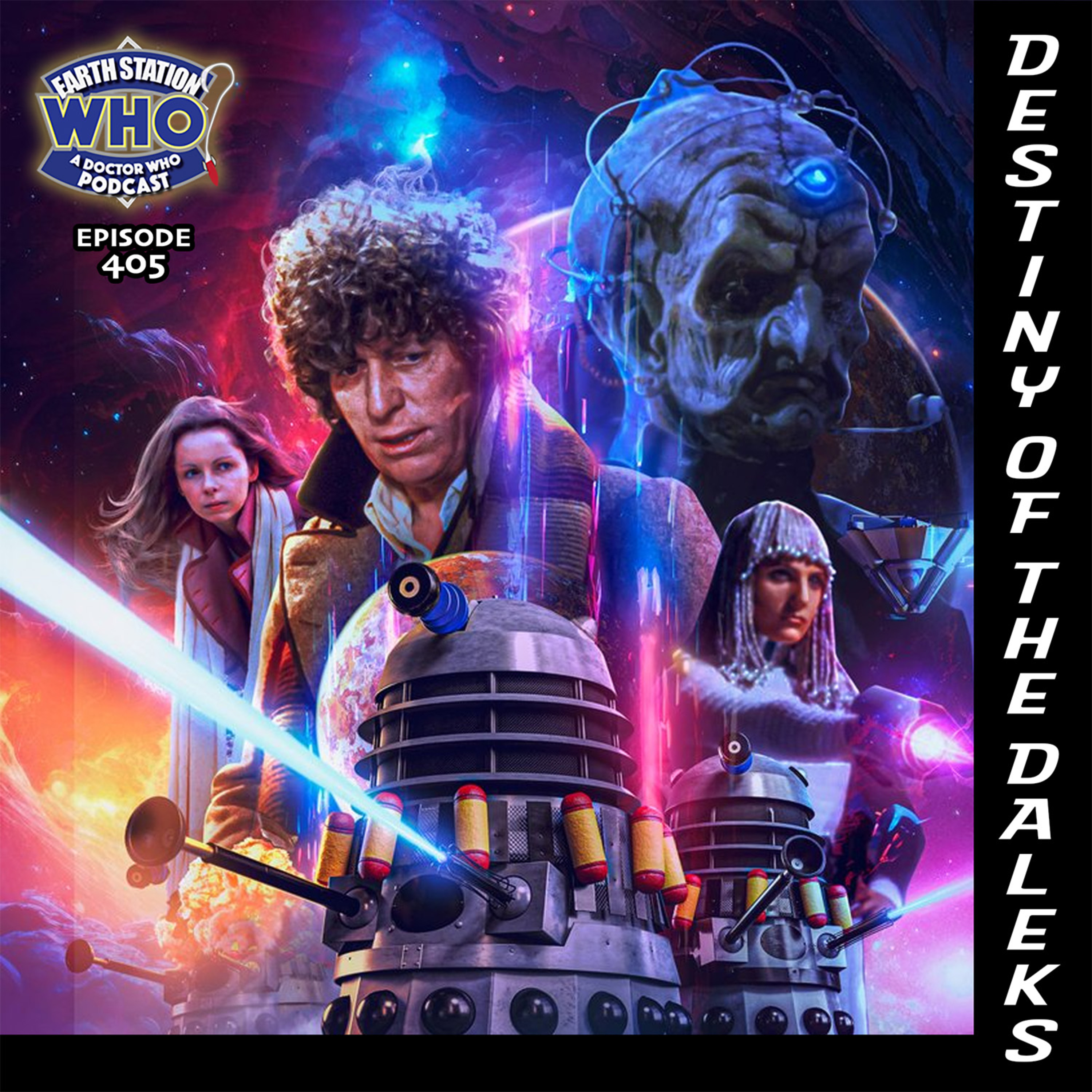 Destiny of the Daleks: The Fourth Doctor, Romana II & the Return of Davros episode artwork