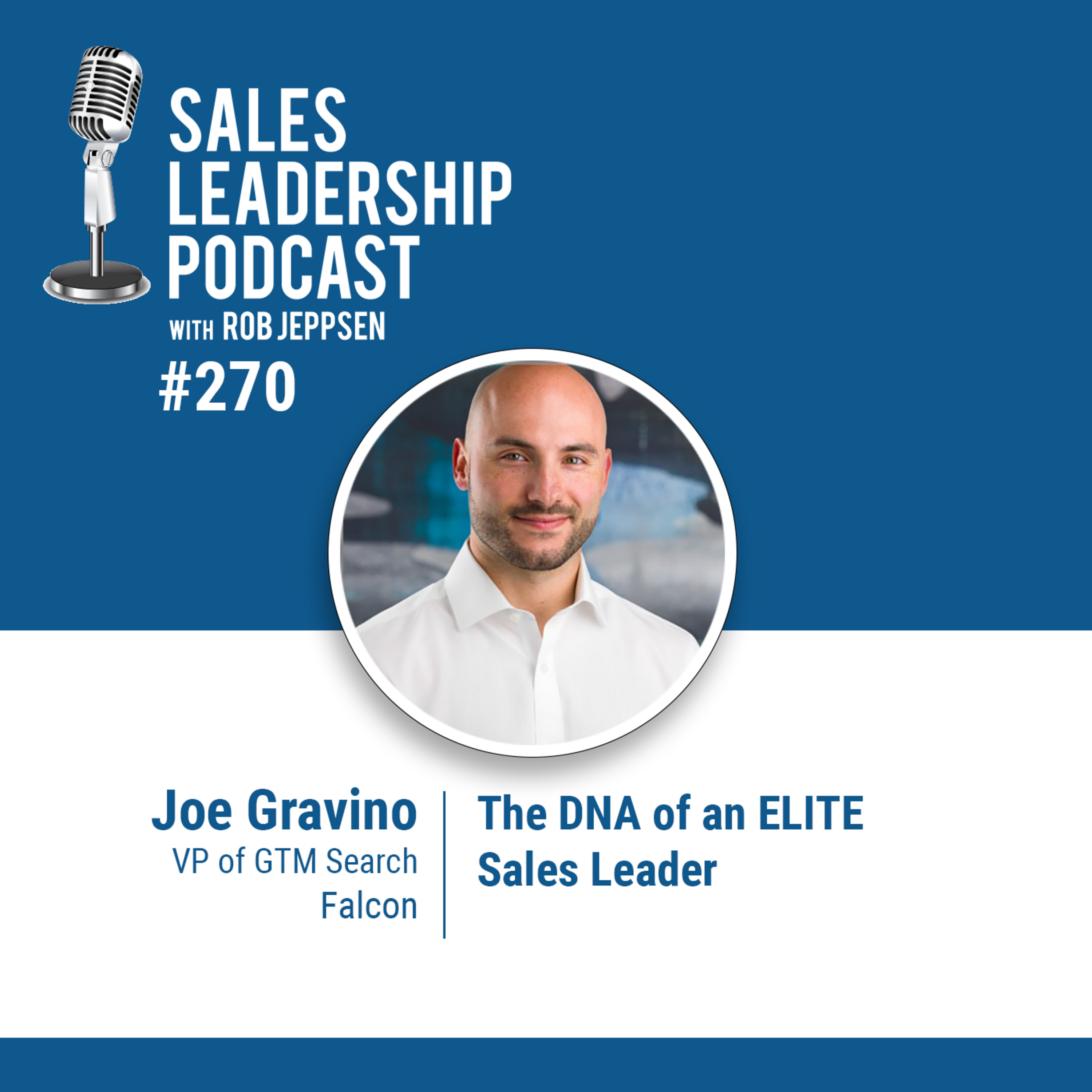 cover of episode Episode 270: Joe Gravino: Vice President of Go to Market Search at FALCON - The DNA of an ELITE Sales Leader