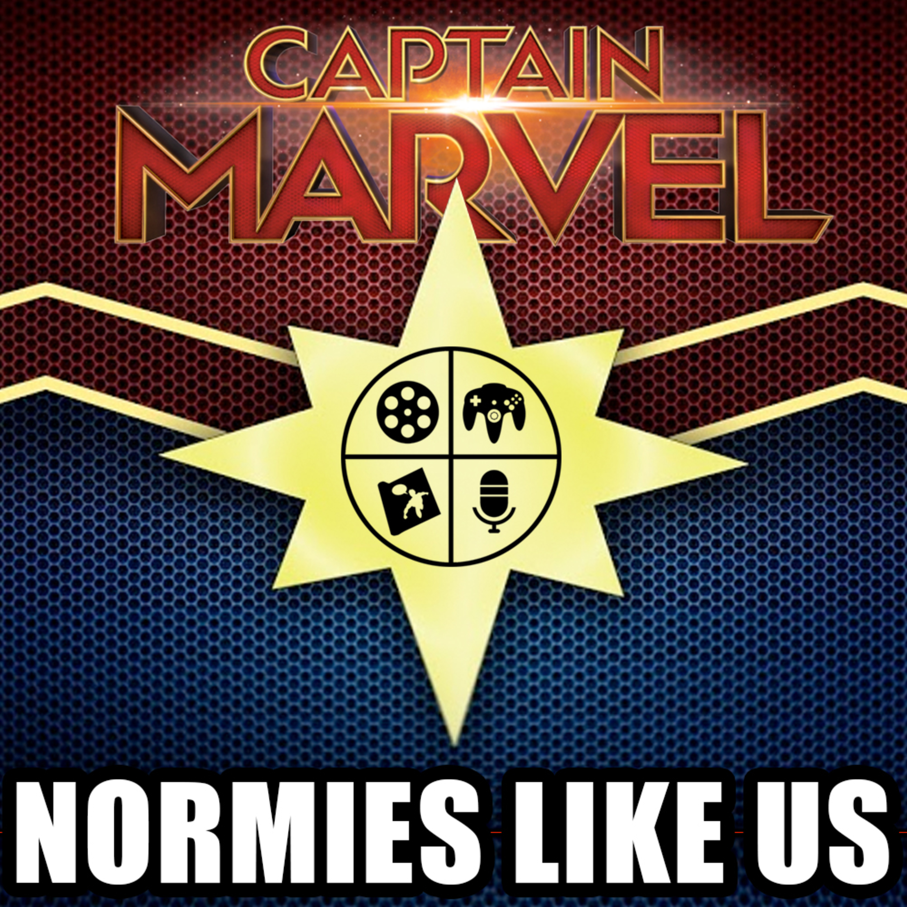 Episode 39: CAPTAIN MARVEL | MAR-VEL-OUS NORMIES | Normies Like Us Podcast episode artwork