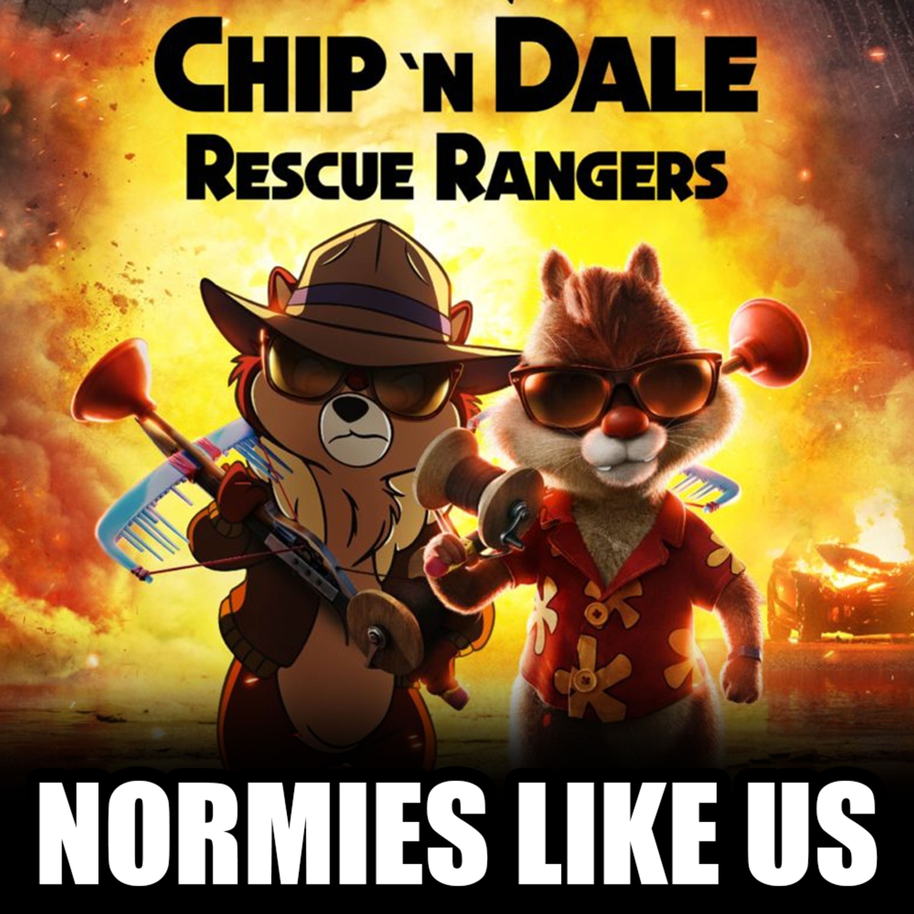 Episode 198: Chip 'n Dale's Rescue Rangers | Disney Review | Normies Like Us Podcast episode artwork