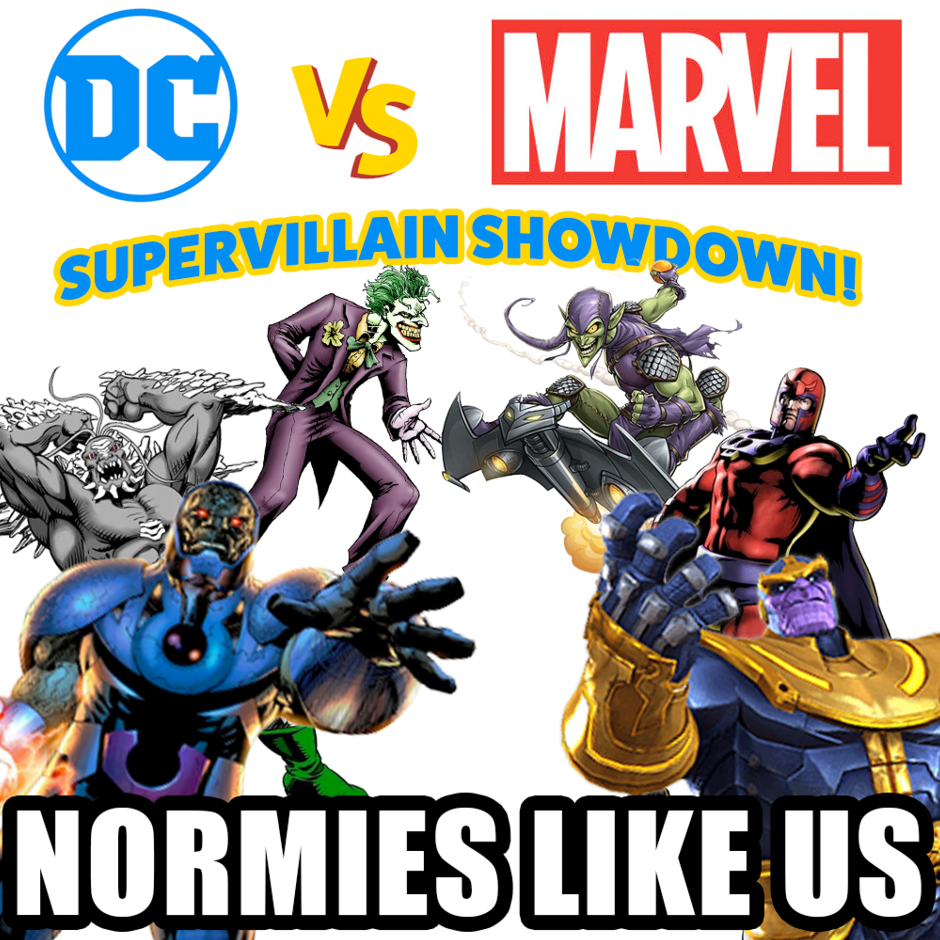 Episode 37: MARVEL vs DC | Supervillain Showdown | Normies Like Us episode artwork