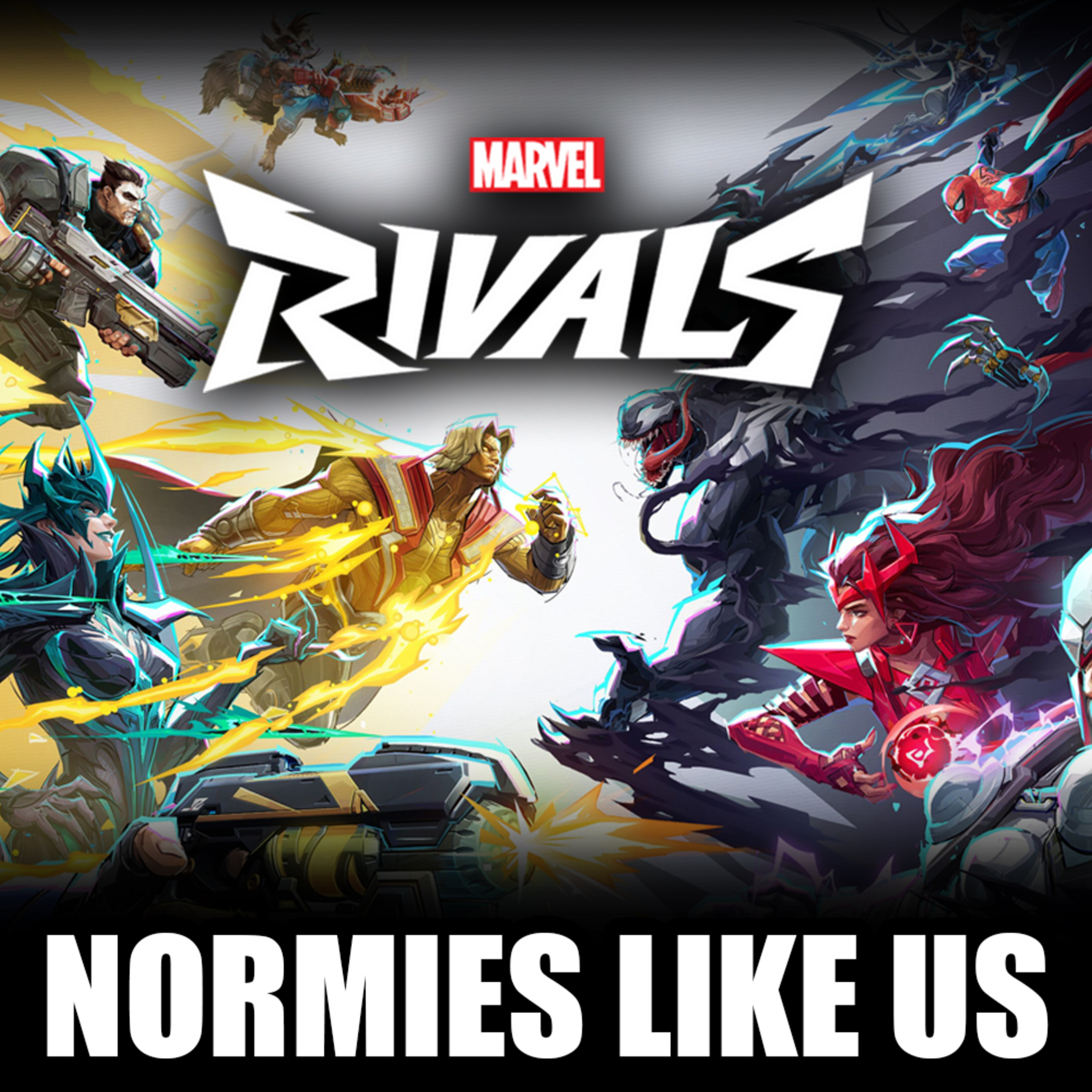 Episode 328: Marvel Rivals | Video Game Review | Normies Like Us Podcast episode artwork
