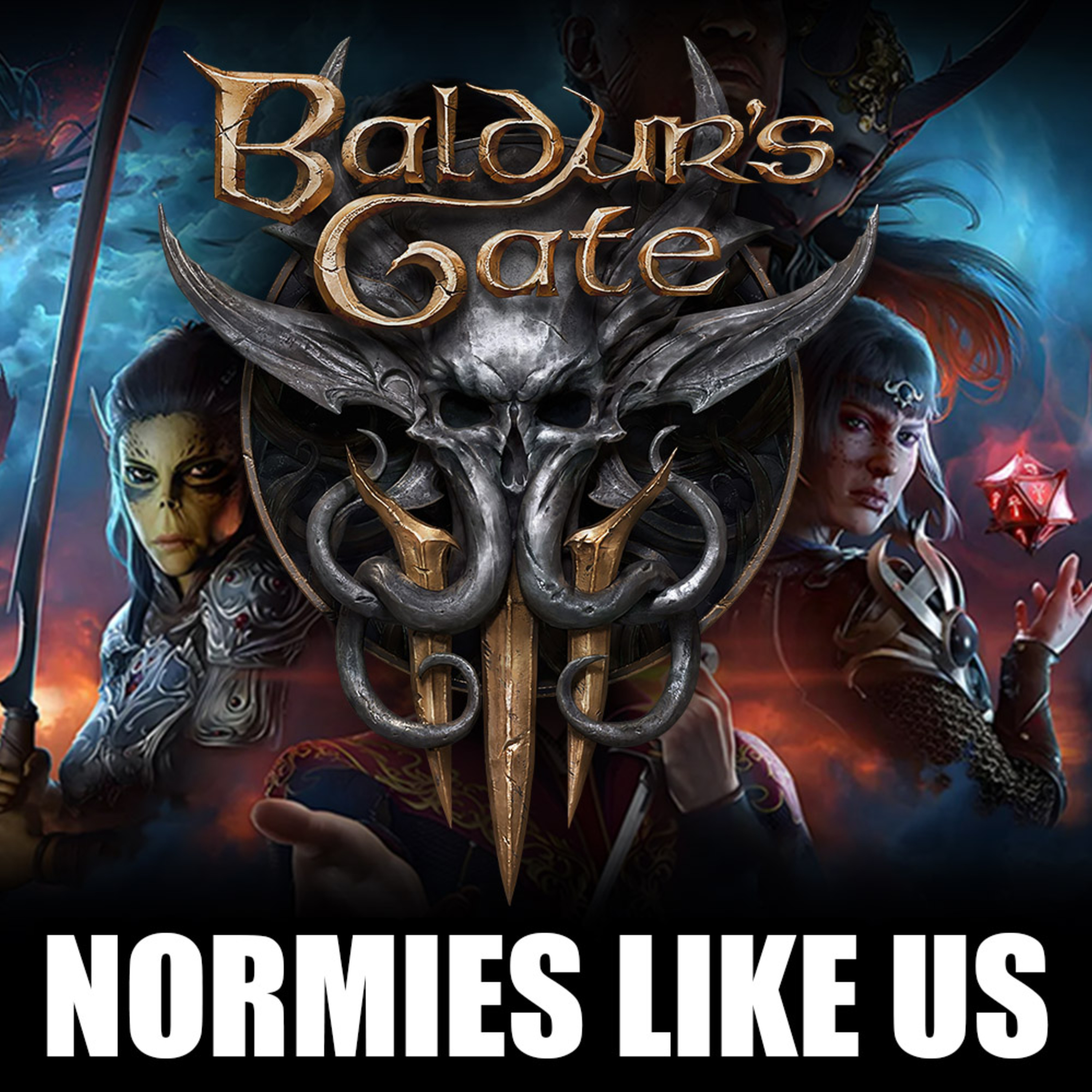 Episode 258: Baldur's Gate 3 | Video Game Review | Normies Like Us Podcast episode artwork