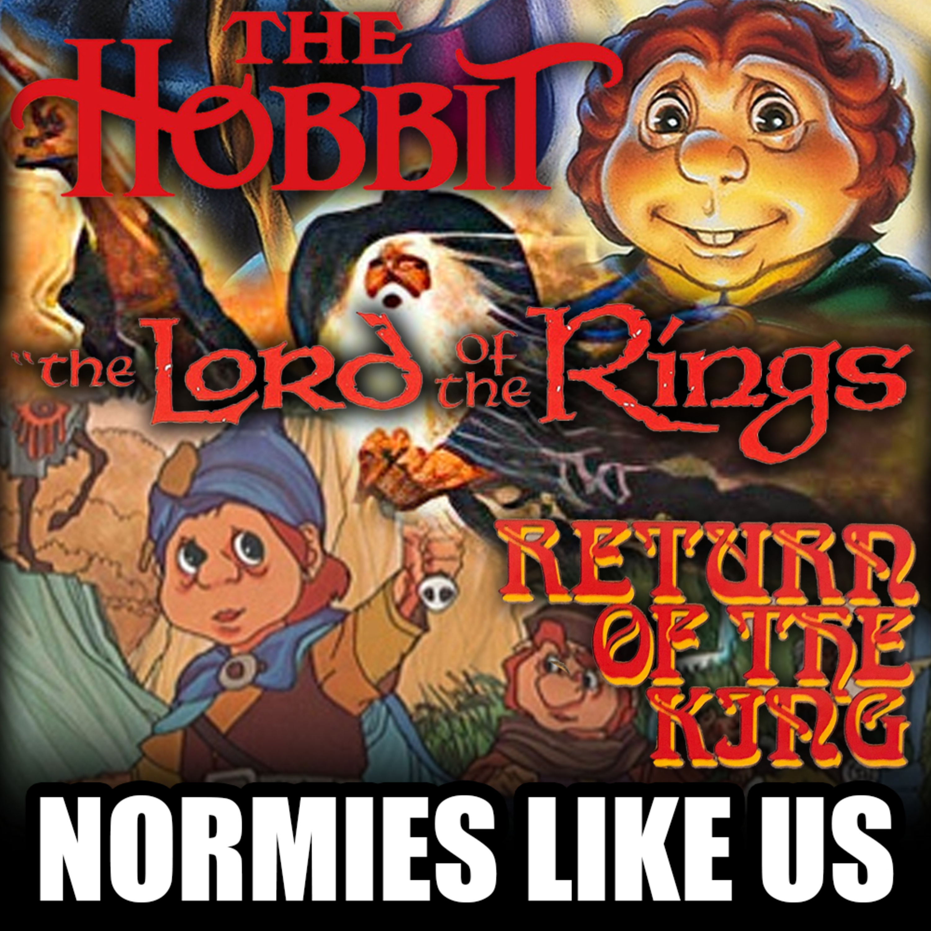 Episode 177: Animated Hobbit / Lord of the Rings Films | Normies Like Us Podcast episode artwork