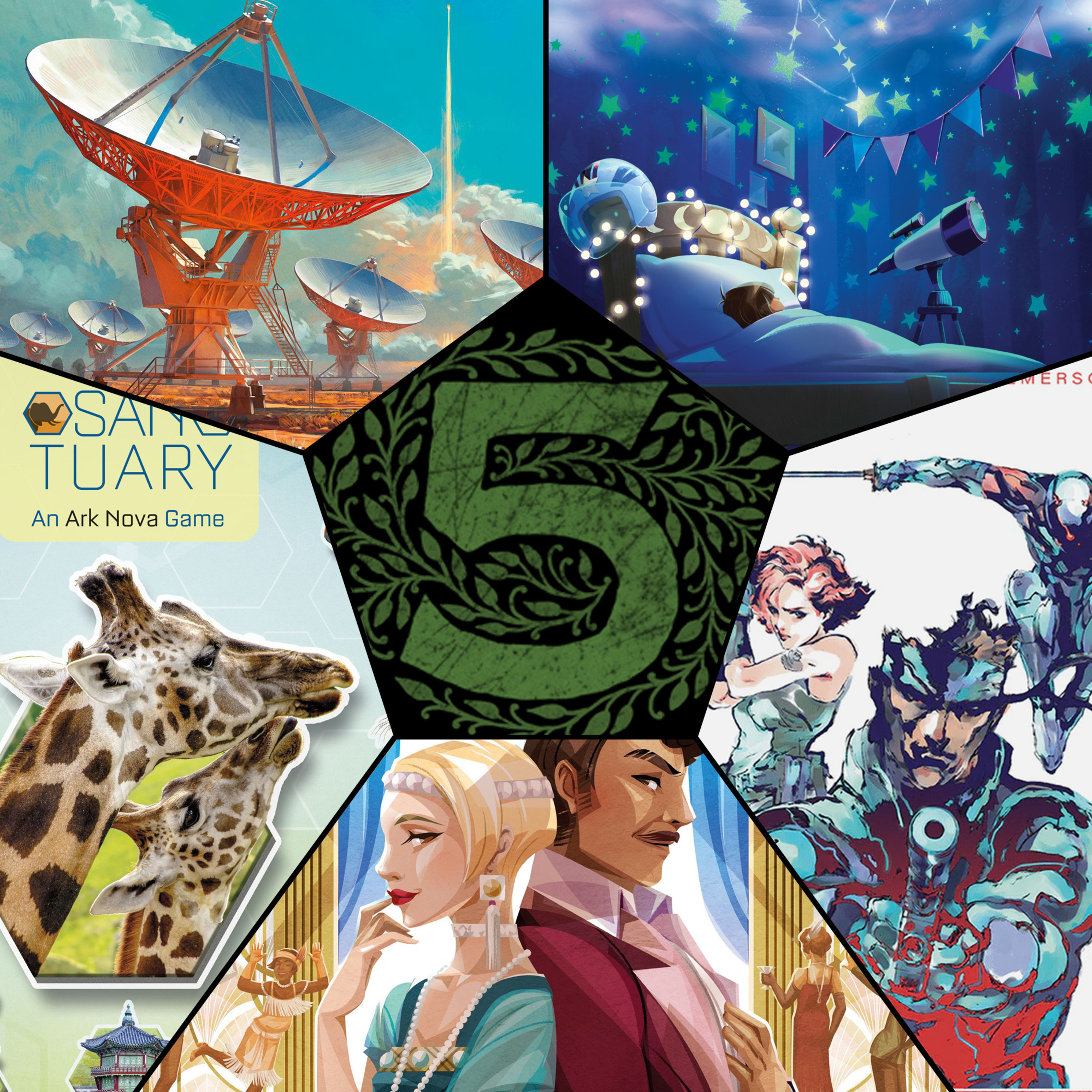 Episode 165: Metal Gear Solid: The Board Game, Sanctuary, Twinkle Twinkle, SILOS, Gatsby