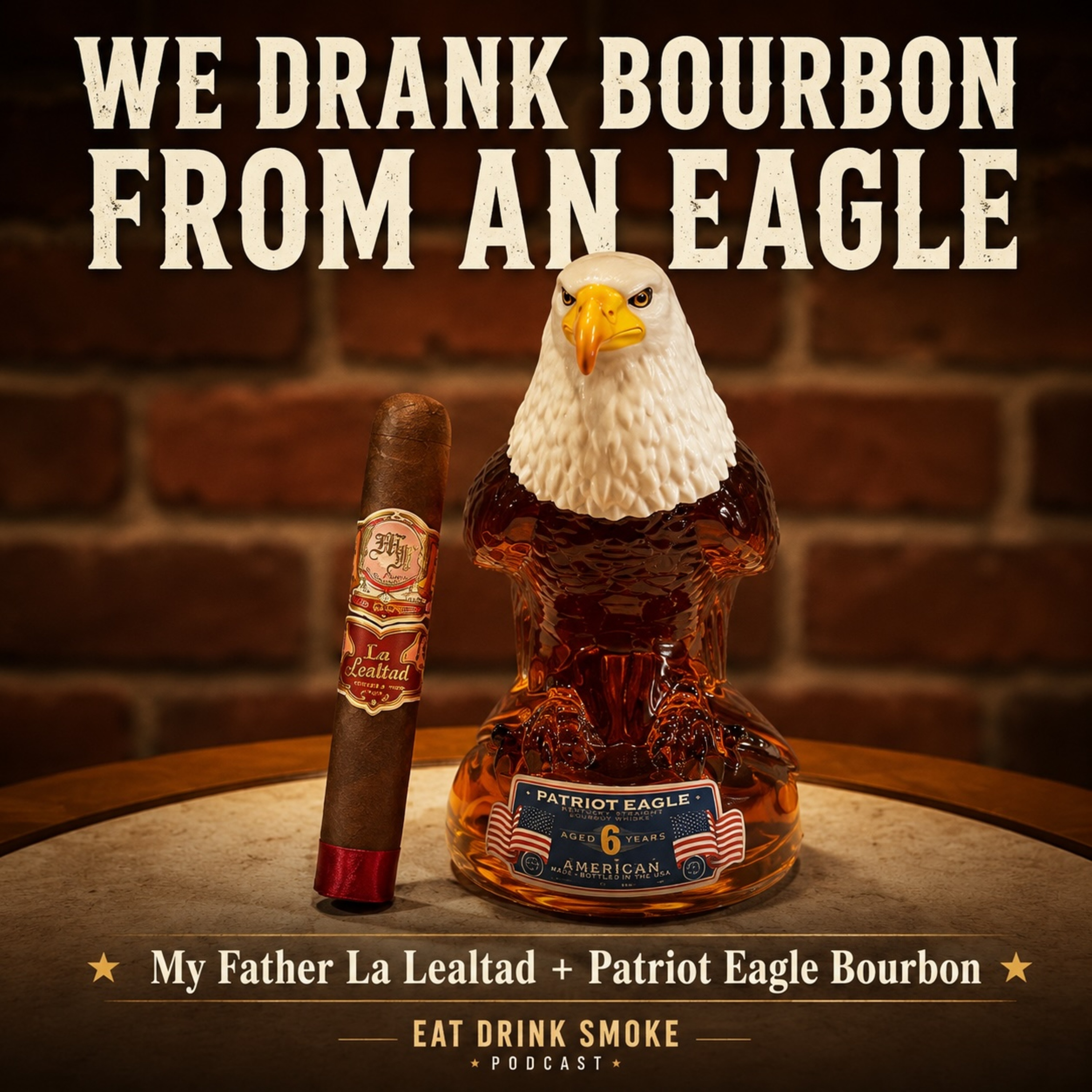 We Drank Bourbon From an Eagle