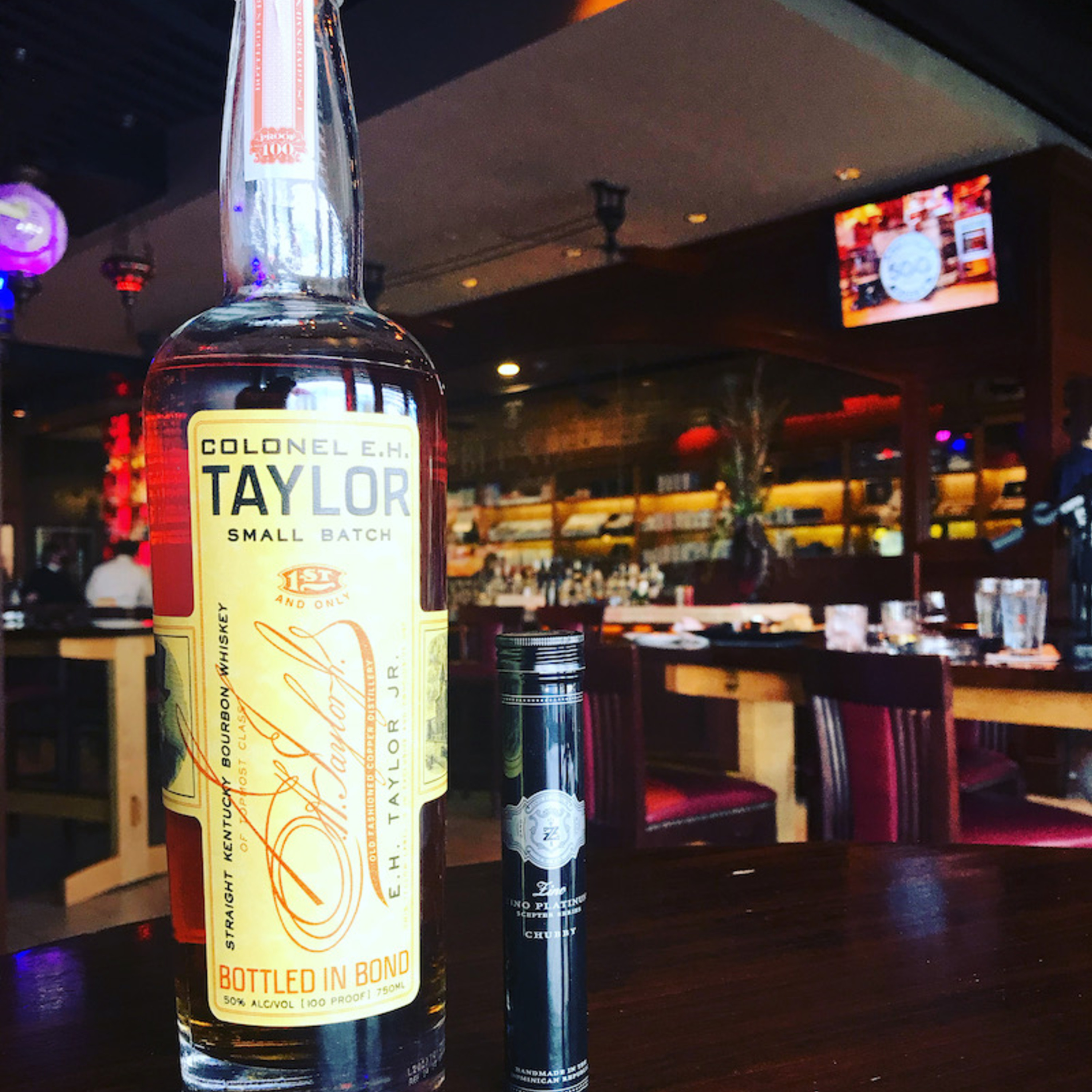 Eat! Drink! Smoke! - Episode 101- A review of Colonel E.H. Taylor Bourbon and the Zino Platinum Chubby cigar, New CDC Recommendations for Virtual Thanksgiving and the List of Fall Favorite Cigars episode artwork