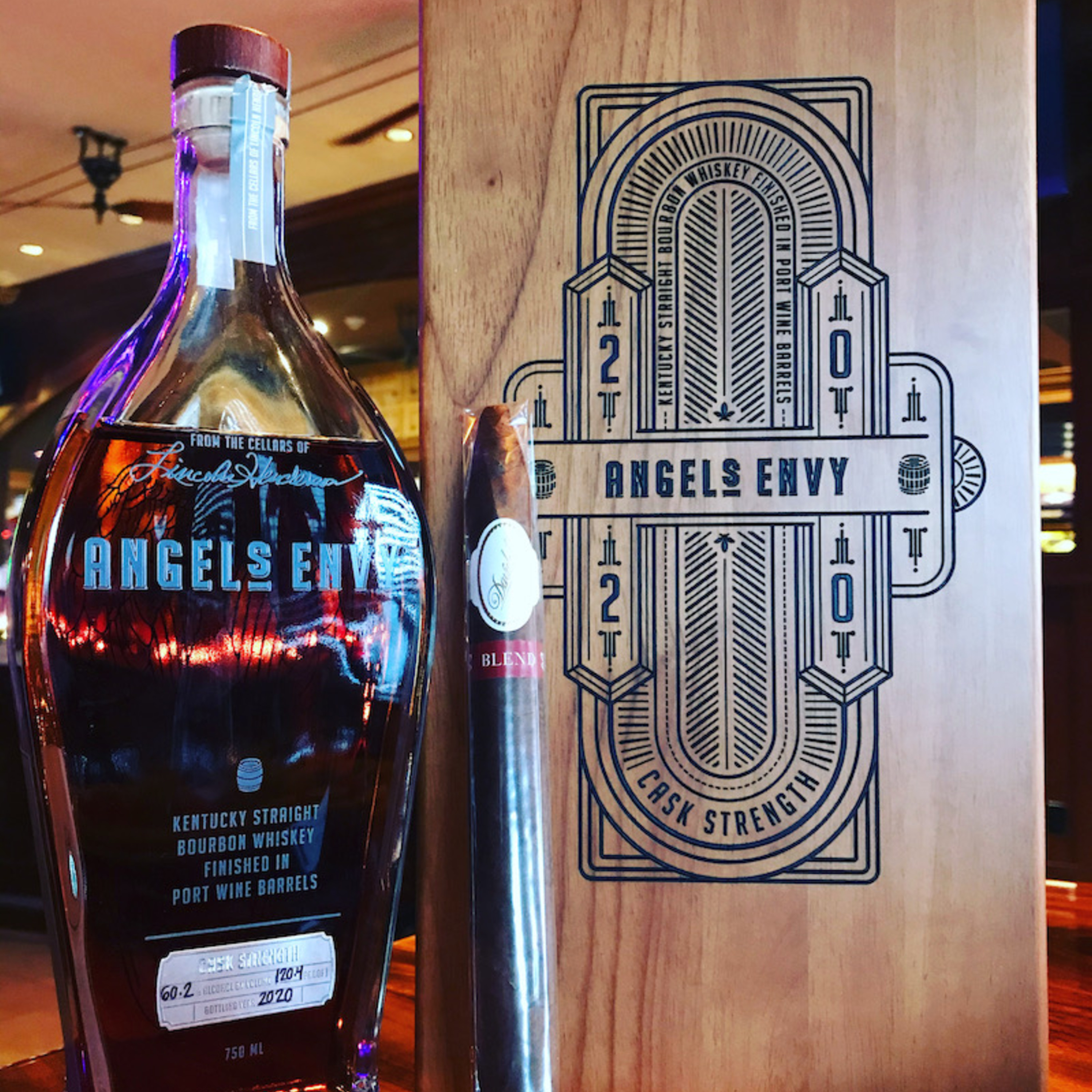 Eat! Drink! Smoke! - Episode 113 - Review of Angel's Envy Cask Strength bourbon, Review of the Blend Exclusive Salomone cigar and why is anyone eating a Cannibal Sandwich? episode artwork