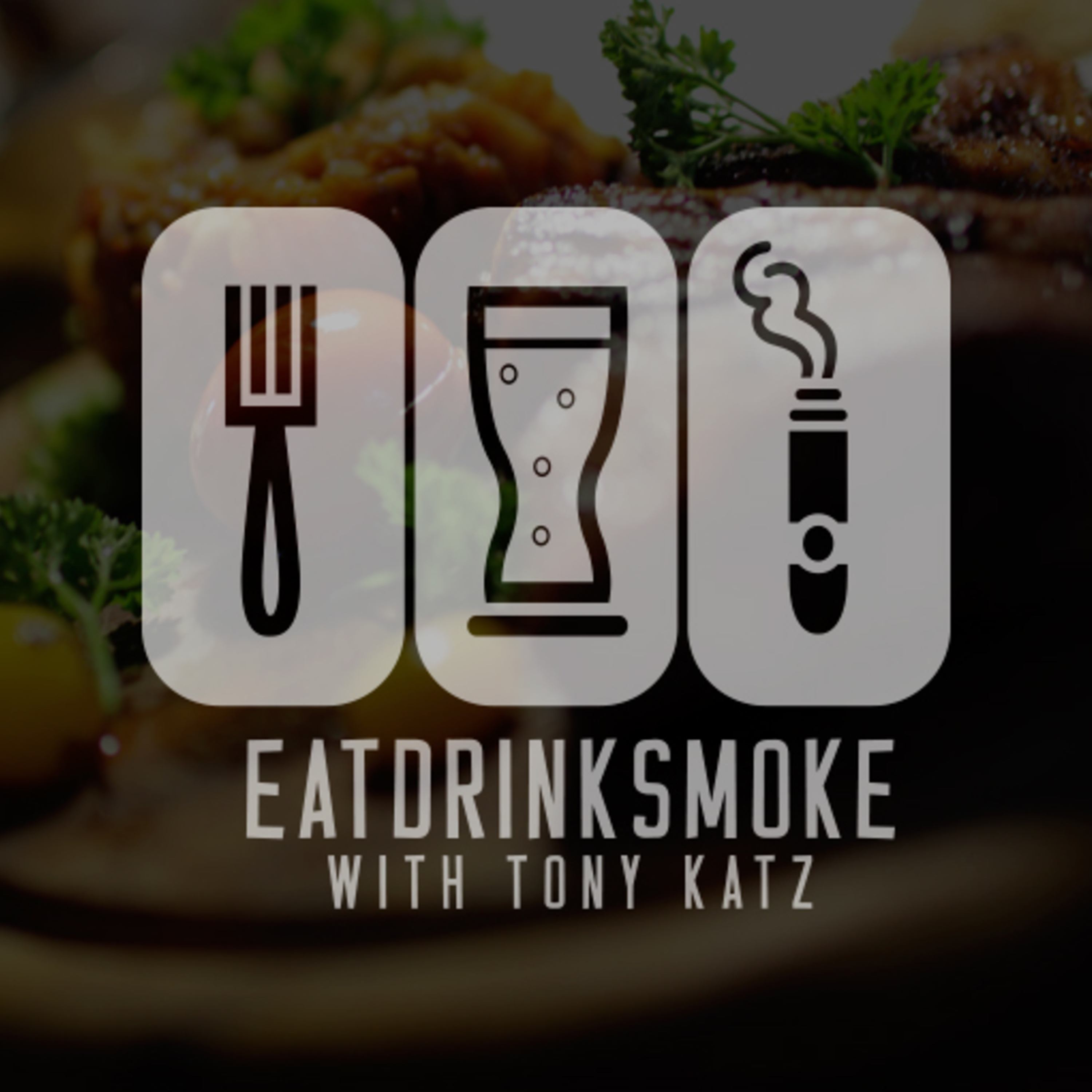 Eat! Drink! Smoke! - Episode 103 - Who Makes The Best Pumpkin Cheesecake? Baker's 7 Year bourbon and La Coalicion Cigar reviews, Ikea Sells Your Junk, Travel is Super Cheap and the Ocean Spray Guy Is Happier Than You episode artwork