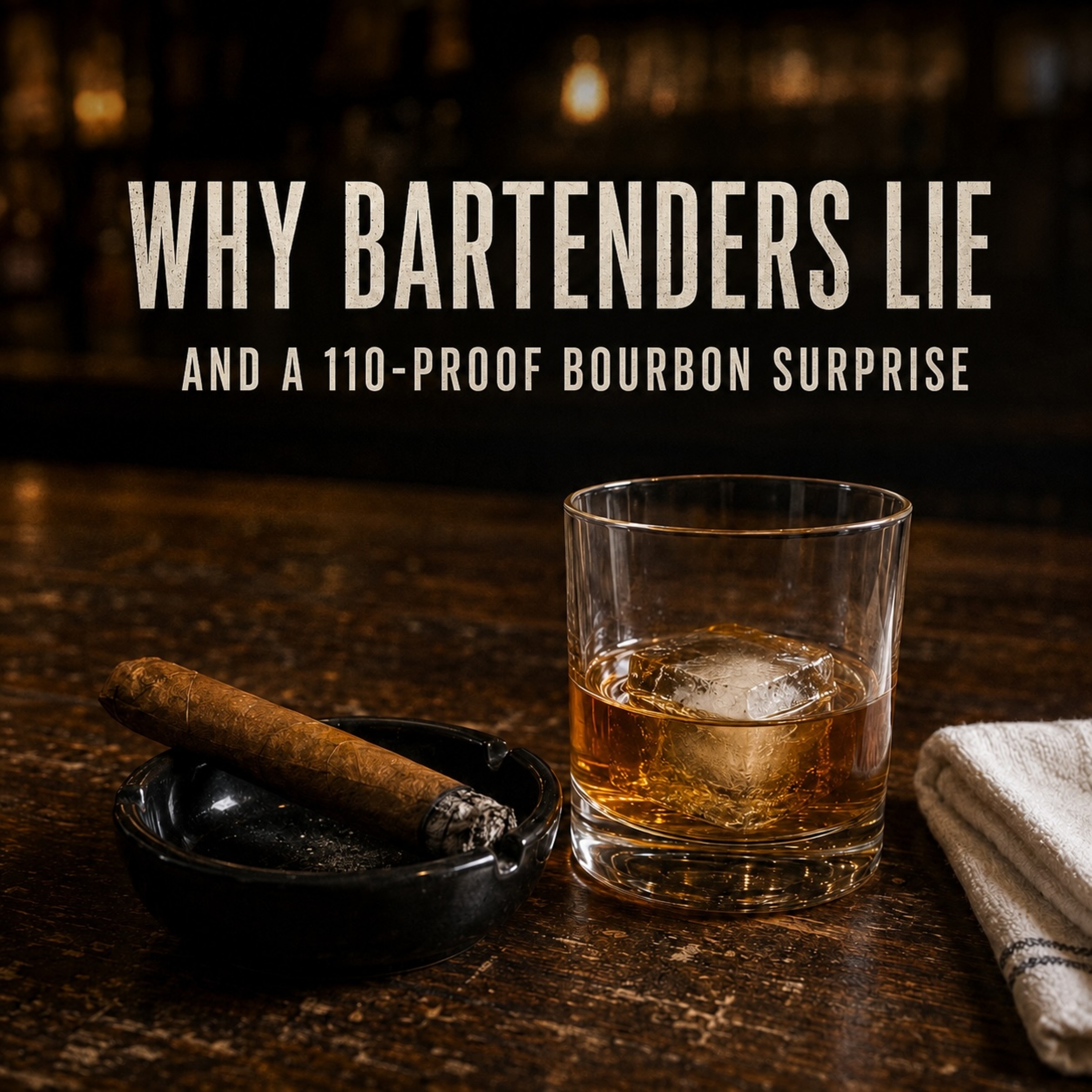 Why Bartenders Lie—and a 110-Proof Bourbon Surprise