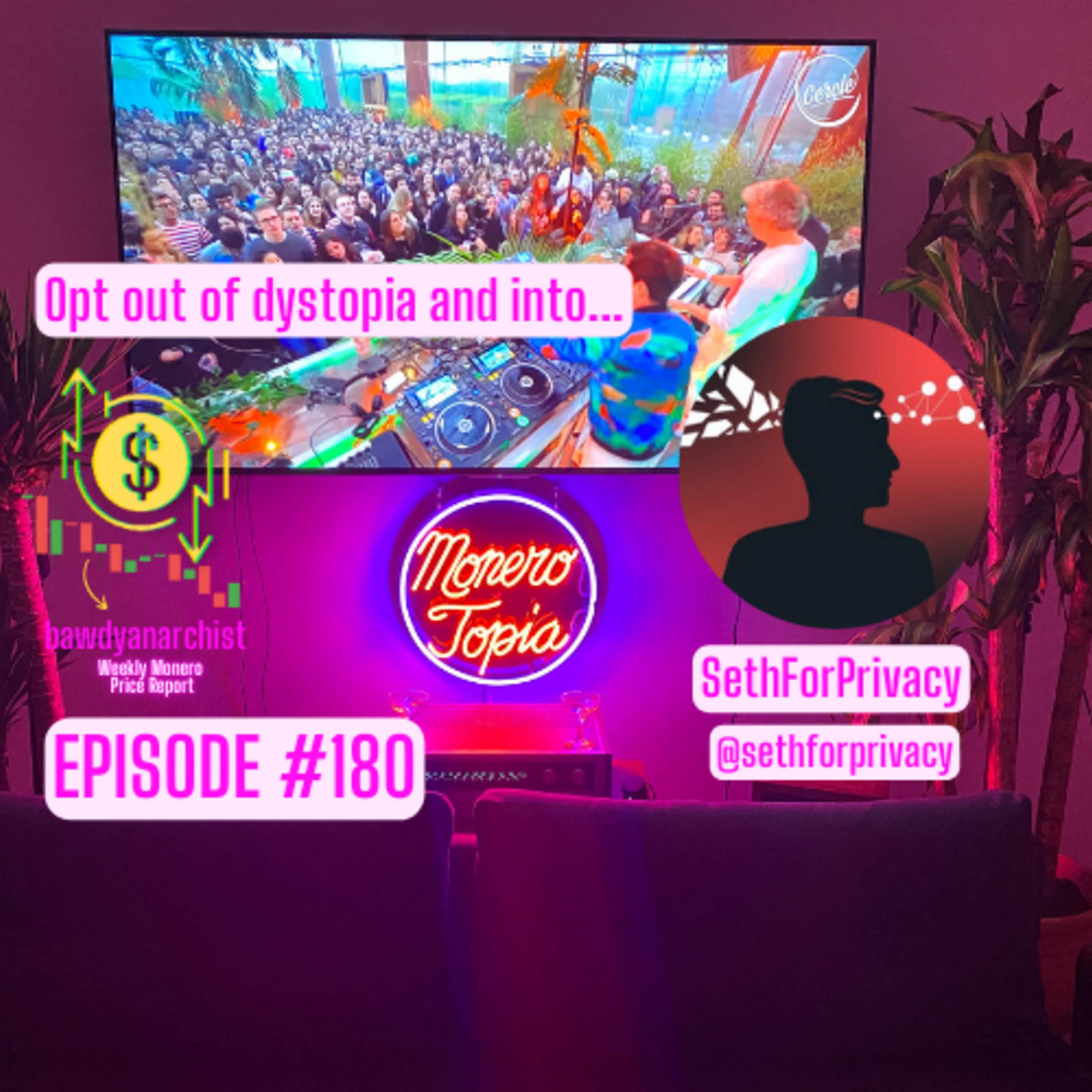 Seth For Privacy is back… on MoneroTopia! + Price Report, News of the week & MUCH More! | EPI 180