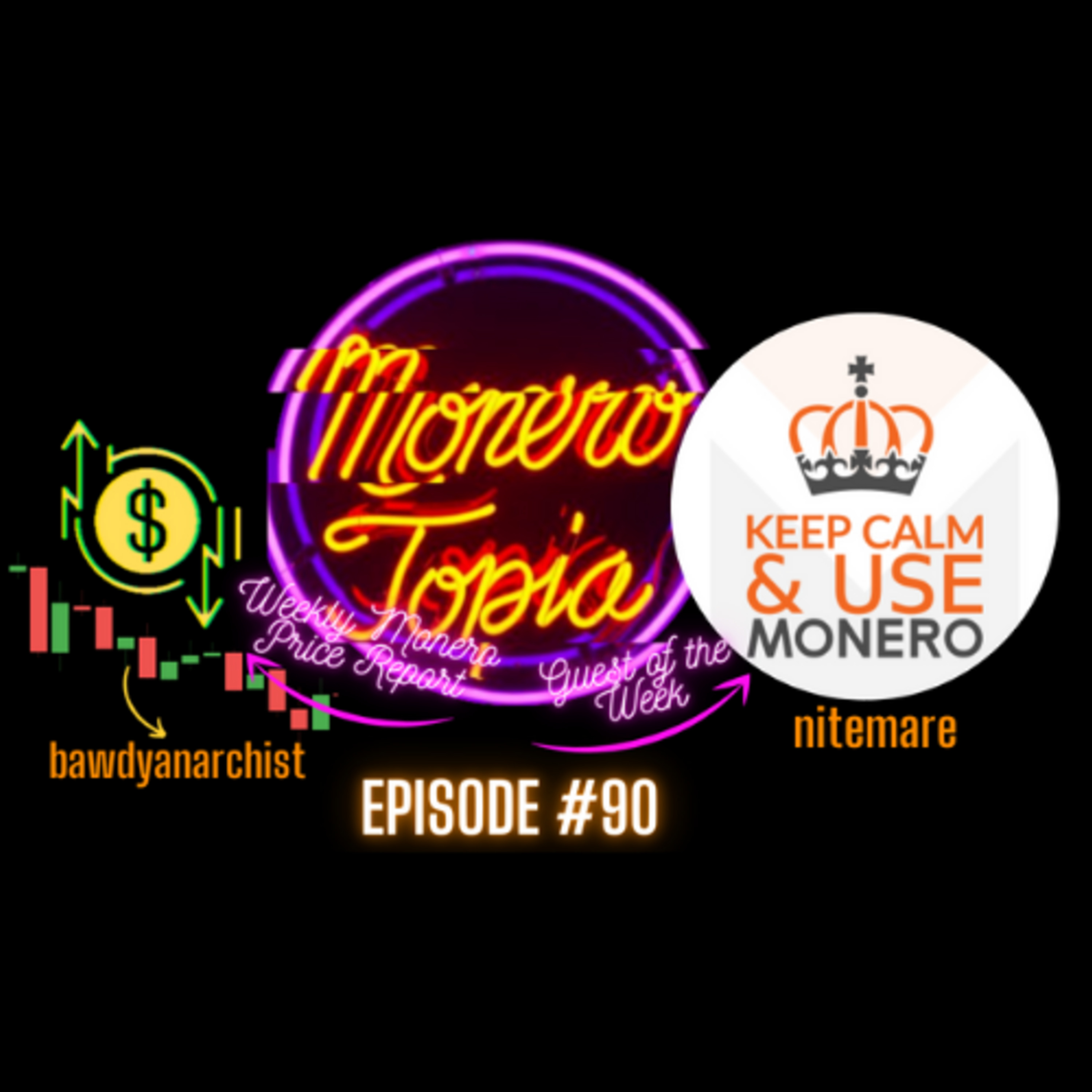 Guest nitemare, Price Report w/ Bawdyanarchist, Monerotopai23, XMR news & More! EPI #90