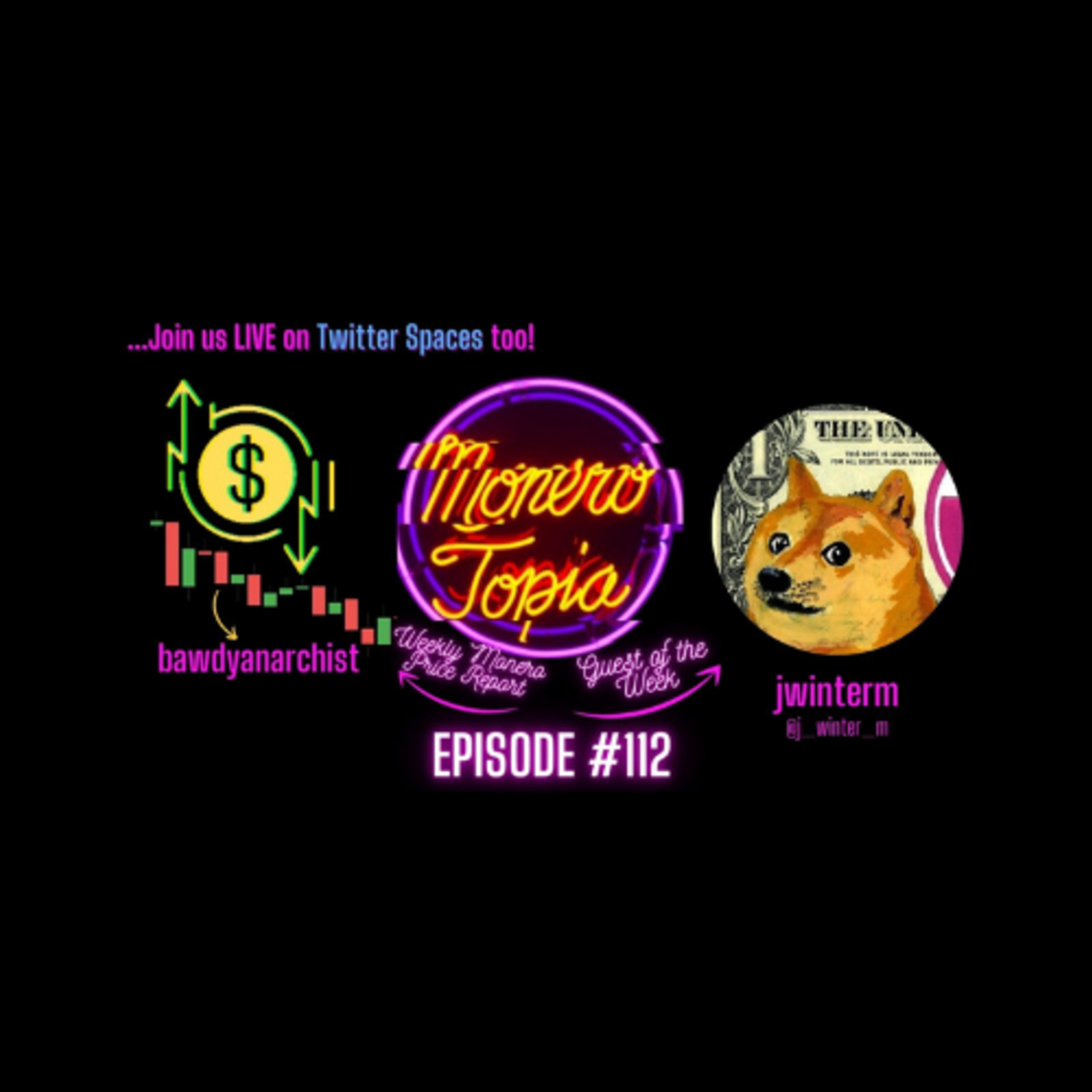 Monerotopia Speaker, Jwinterm of Wownero, Monero Price Report, Dev and News! EPI #112