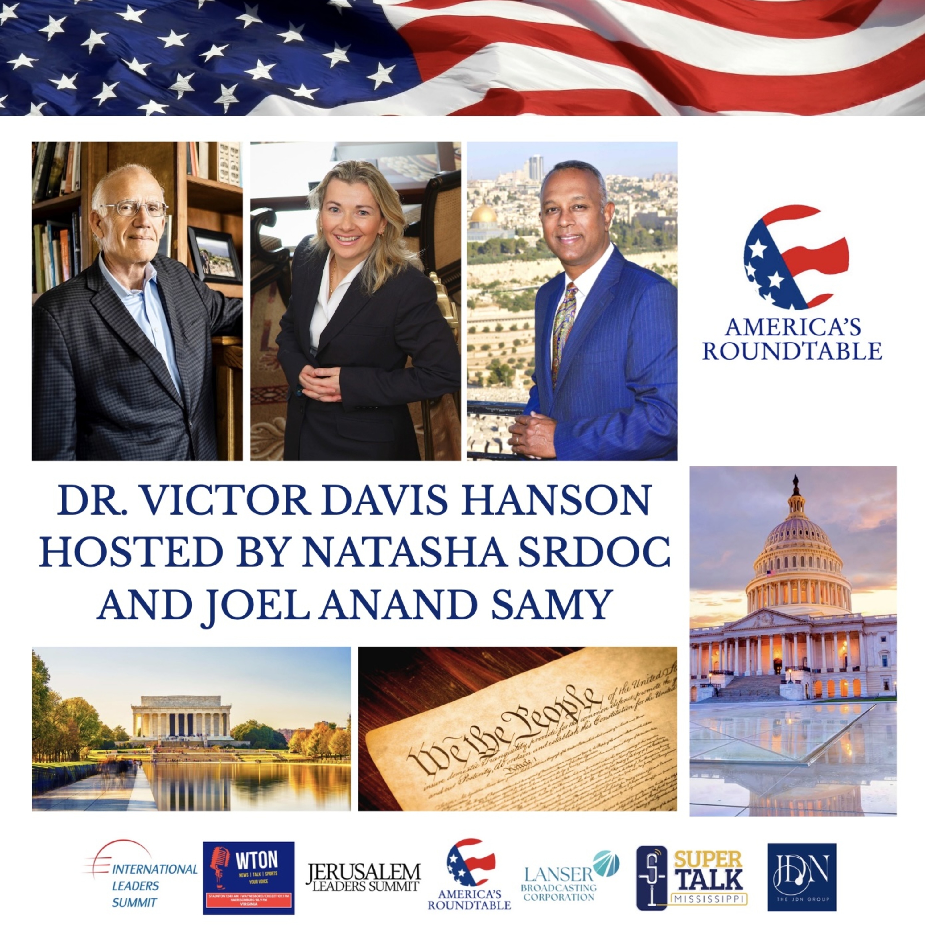 America's Roundtable with Dr. Victor Davis Hanson | President Donald Trump's Reform Agenda | Anti-Semitism in America and Europe |  Russia Hoax — Time for Accountability
