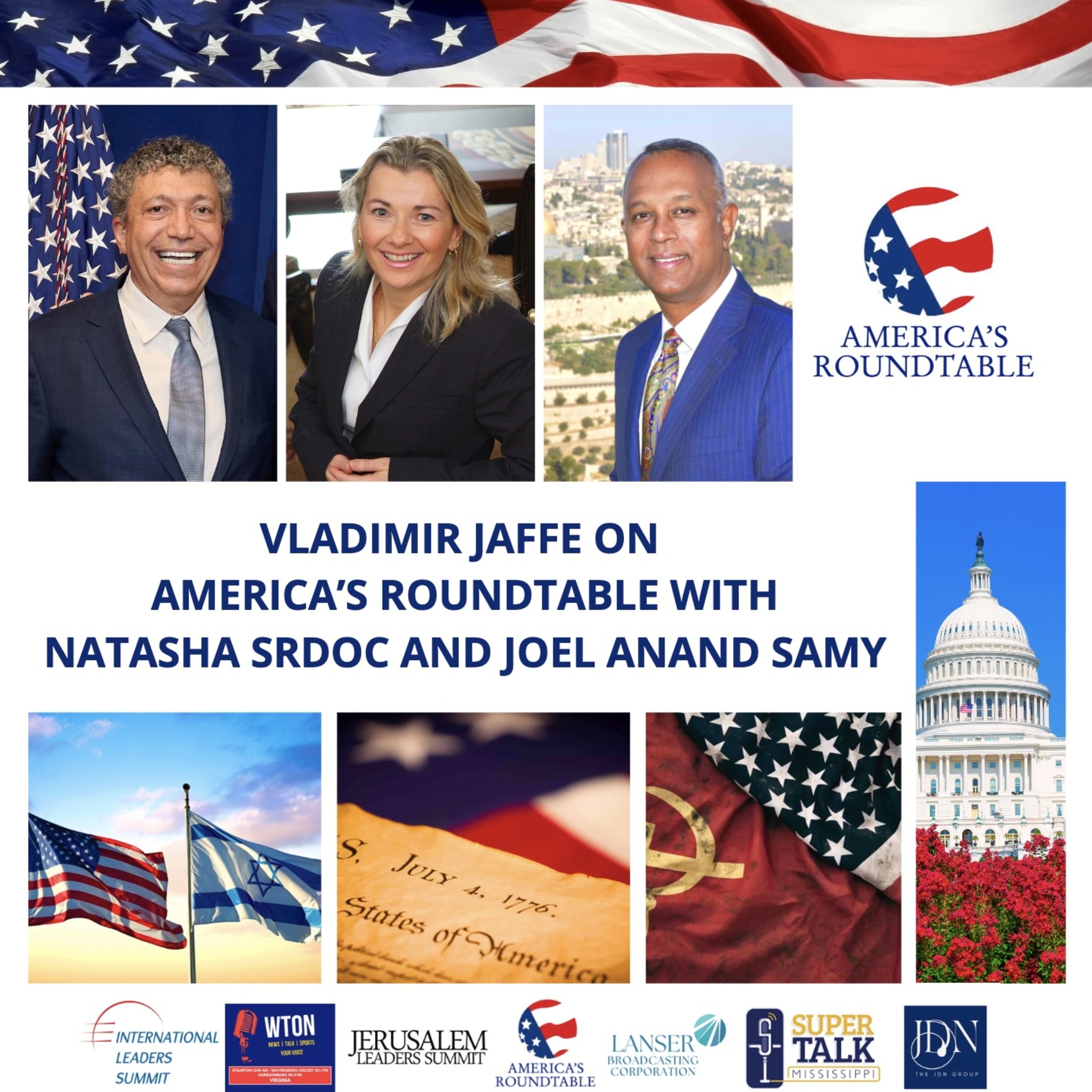 America's Roundtable with Vladimir Jaffe | A Special Feature on the Rise of Socialism in America and the Brazen Manifestation of Anti-Semitism