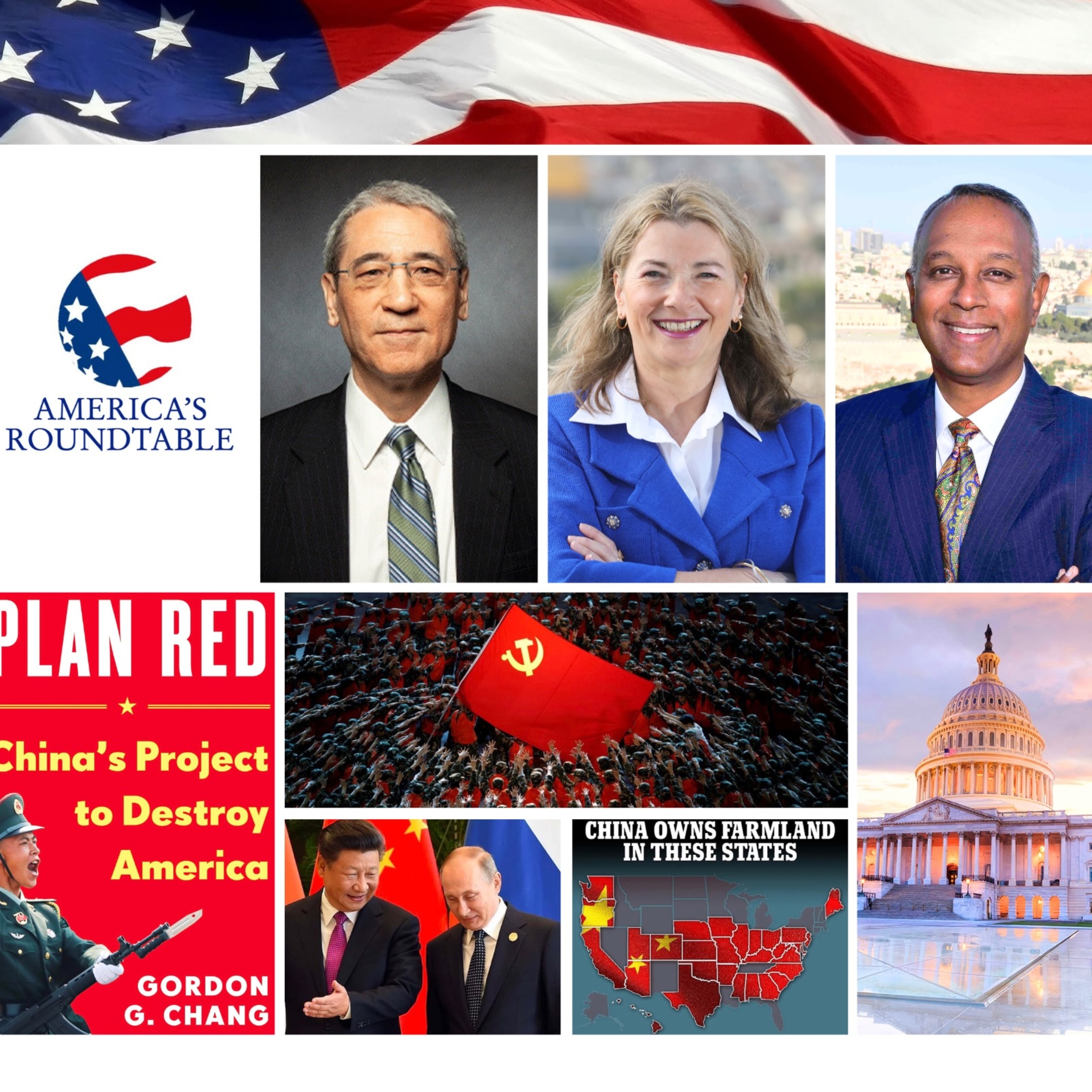 America's Roundtable with Gordon G. Chang | The China Threat | Author of "Plan Red: China's Project to Destroy America"