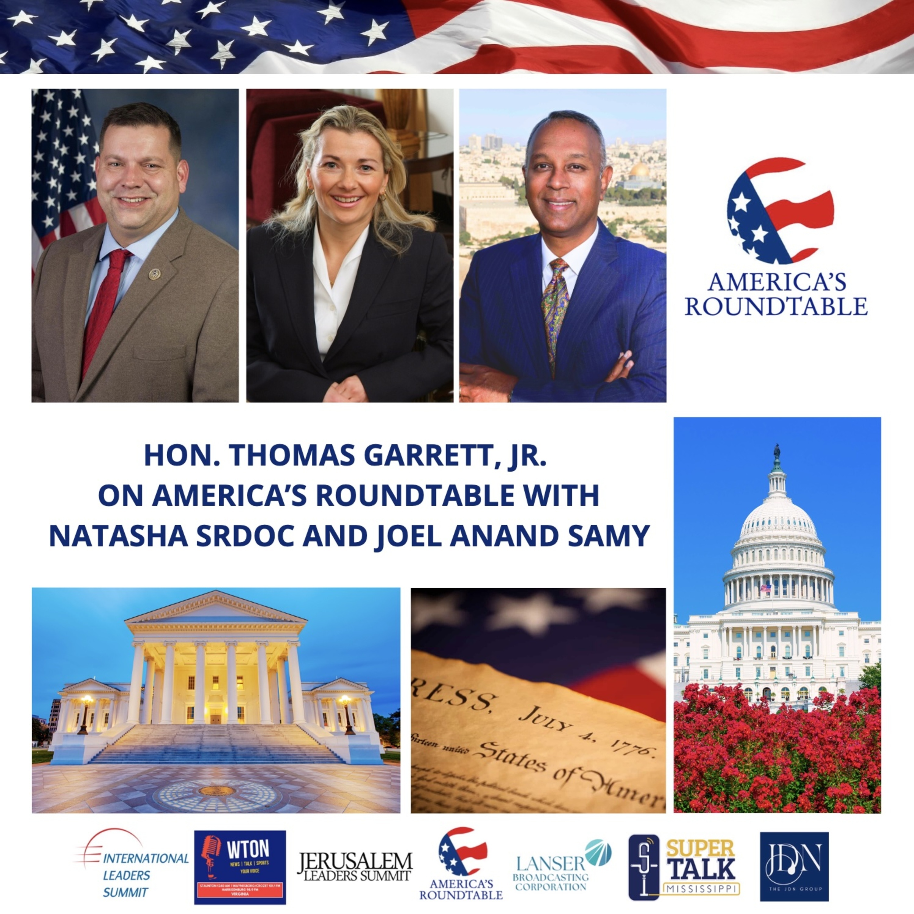 America's Roundtable with Tom Garrett | Gerrymandering in Virginia | Illegal Immigrant Crime Spikes Under Virginia Governor Spanberger's Watch |  Operation Epic Fury